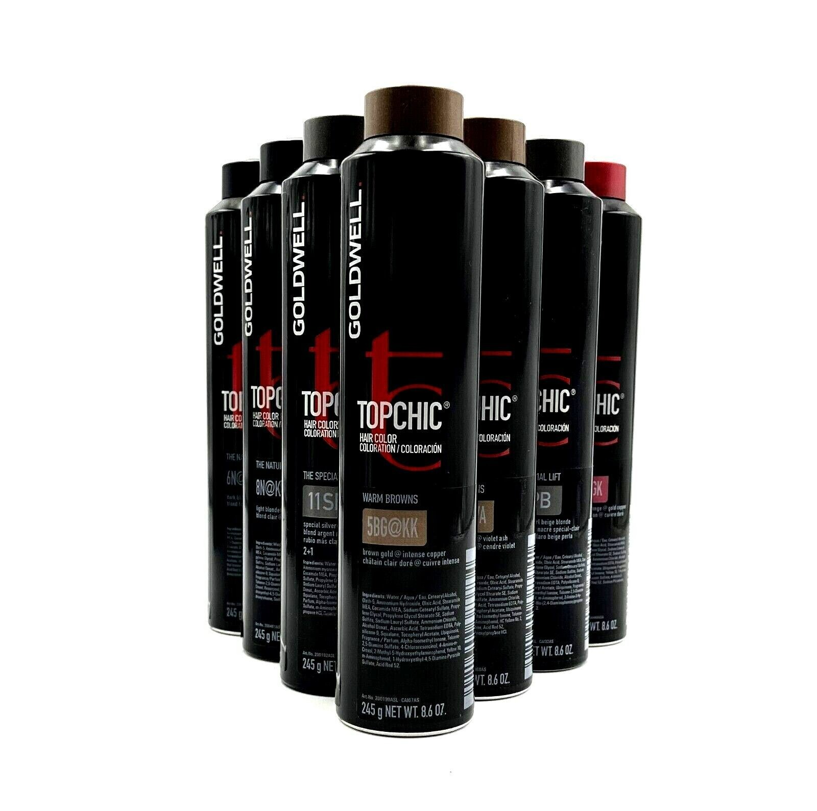 Goldwell Topchic Permanent Hair Color Top Chic 8.6 oz Can CHOOSE YOURS.