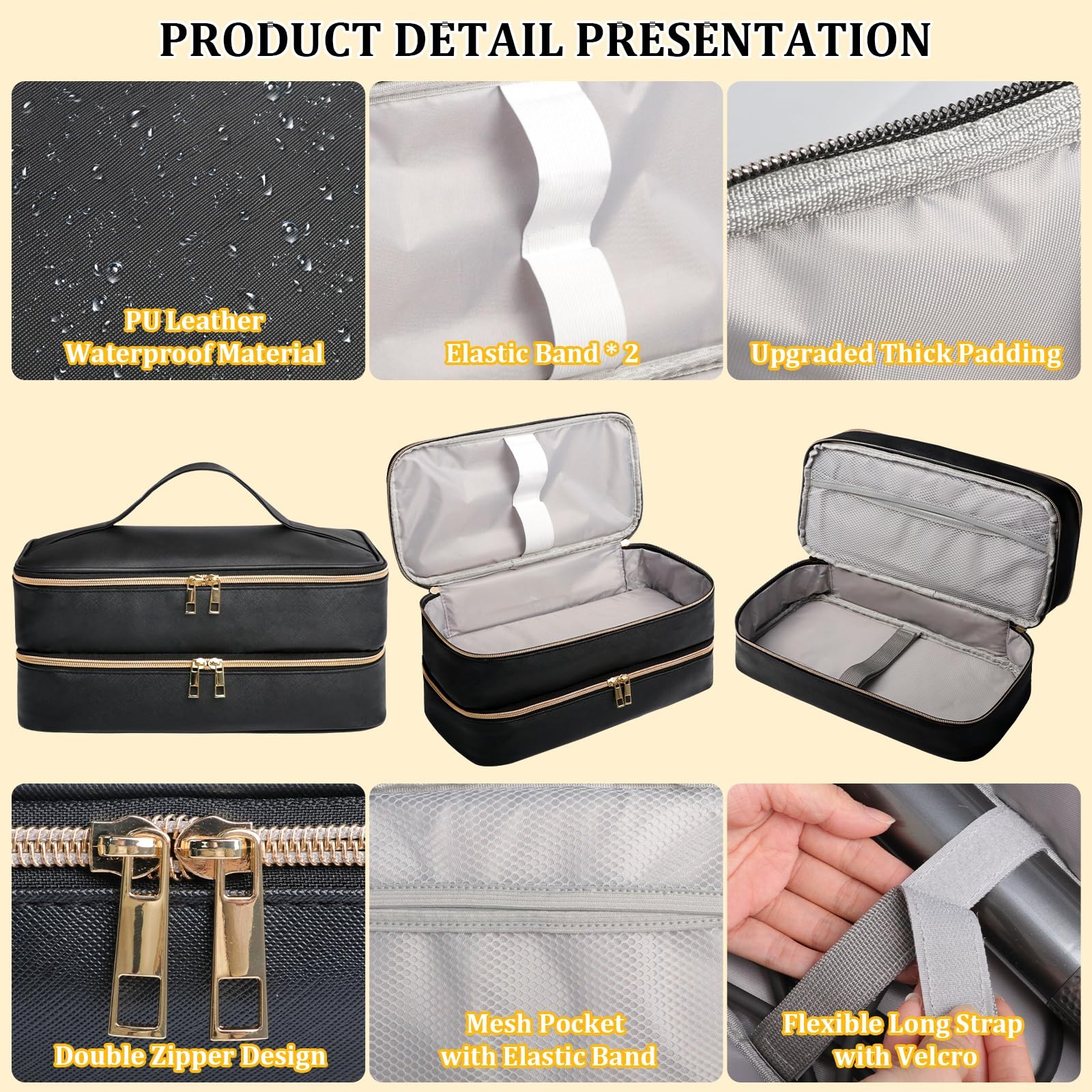 Sambois Travel Carrying Case for Shark Flex Style, Double Layer Storage Case …