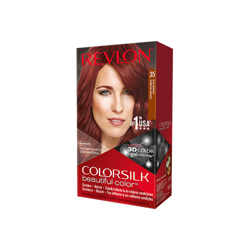 REVLON ColorSilk Permanent Hair Color, Long-Lasting Ammonia Free, Pack of 12