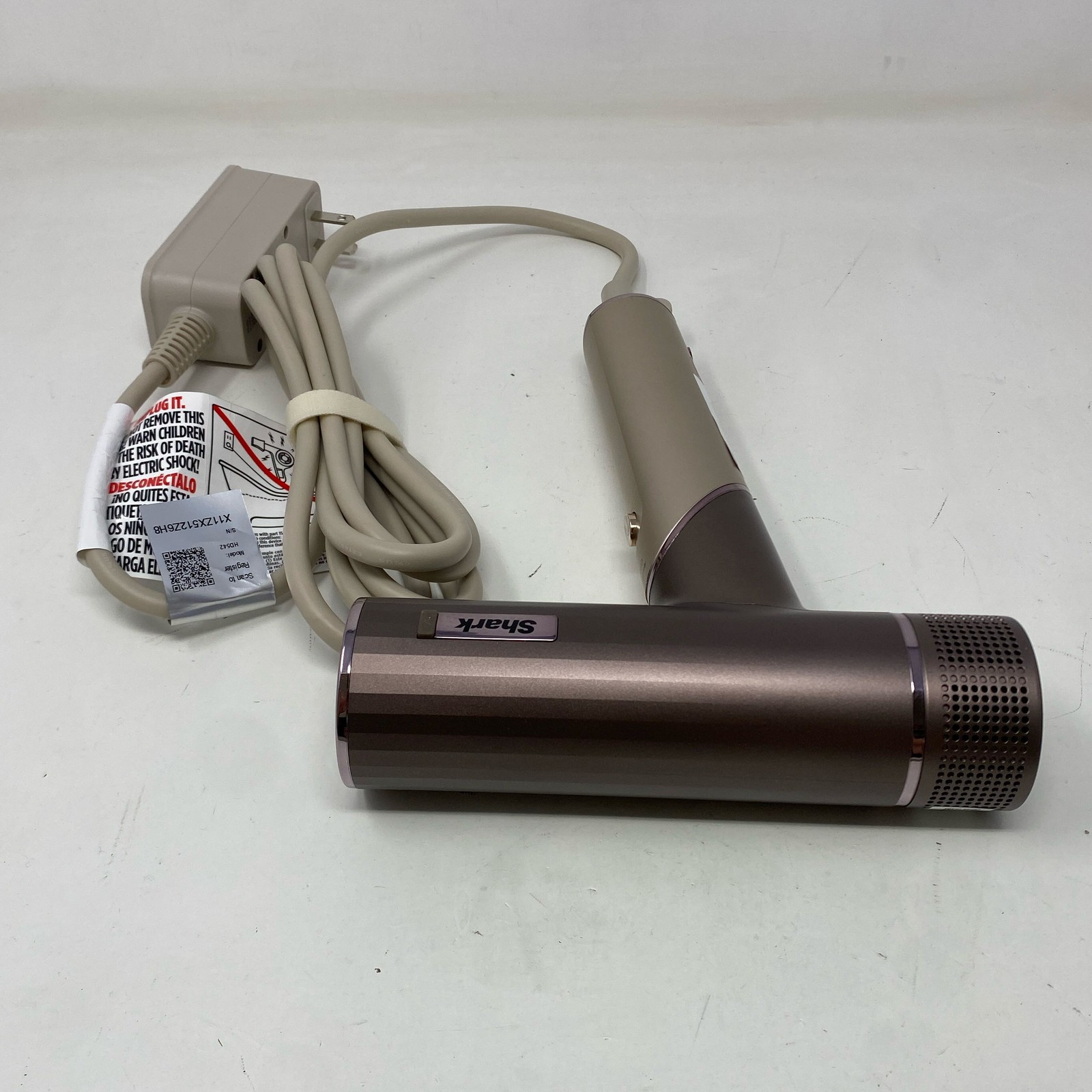 Shark SpeedStyle Pro Flex Hair Dryer System Mocha Silver HD542