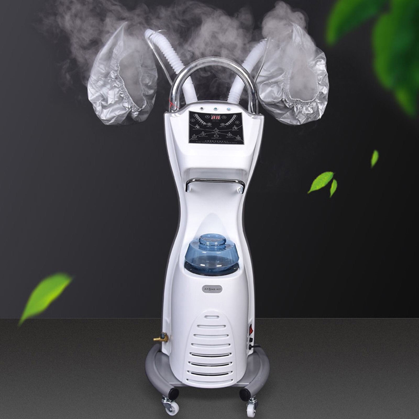 Professional Salon Hair Steamer Rolling Stand Color Processor Oil Treatment 700W