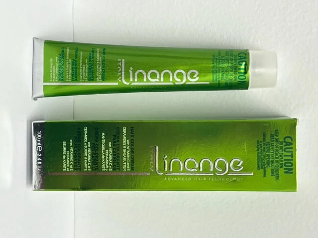 Italy LINANGE Permanent HAIR COLOR YOUR CHOICE 3.4 oz