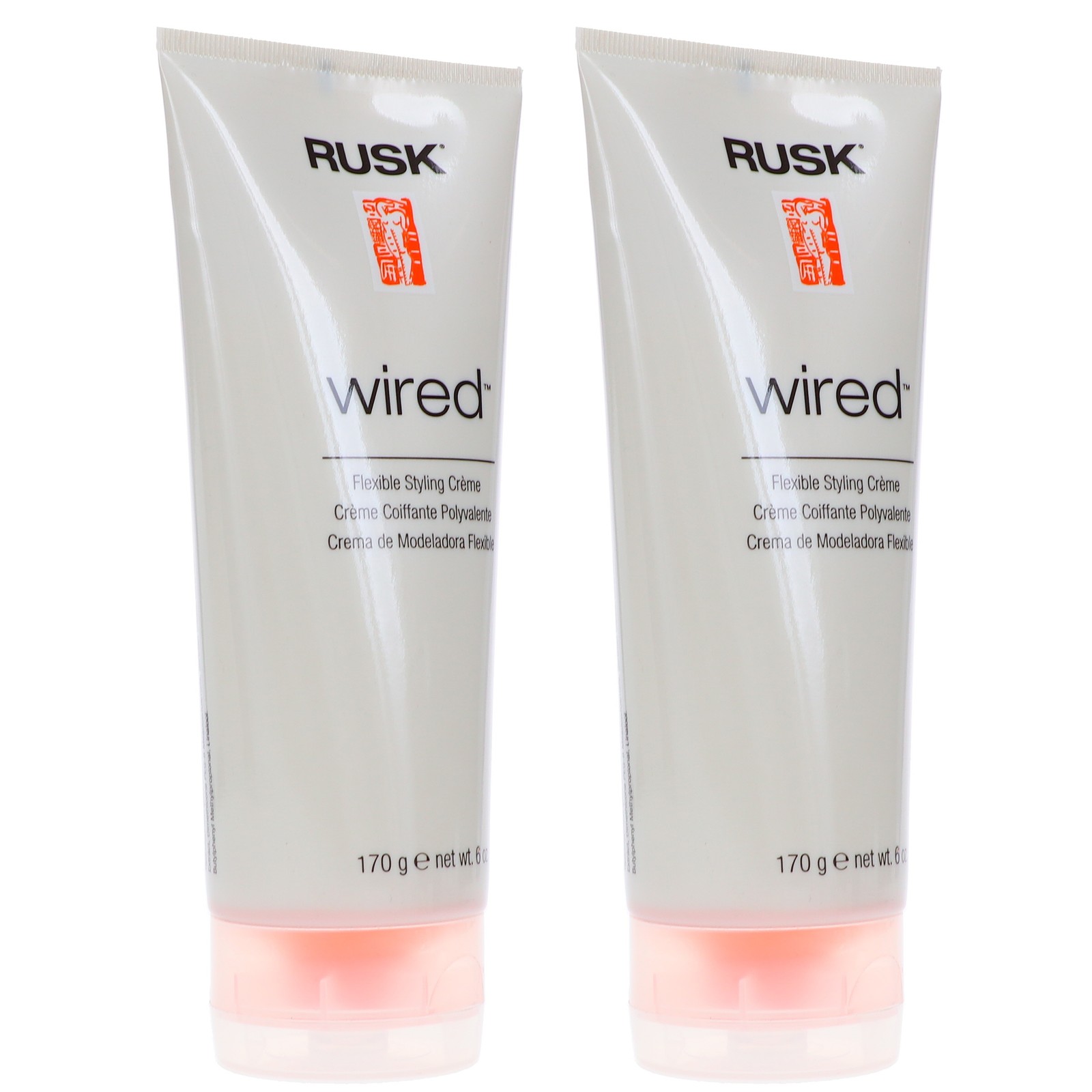 Rusk Wired Styling Cream 6 oz – 2 Pack