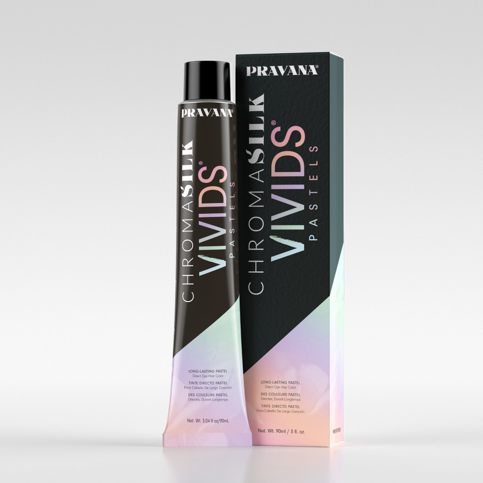 PRAVANA ChromaSilk vivids direct dye Pastel – Blissful Blue 3 fl. oz. 90ml