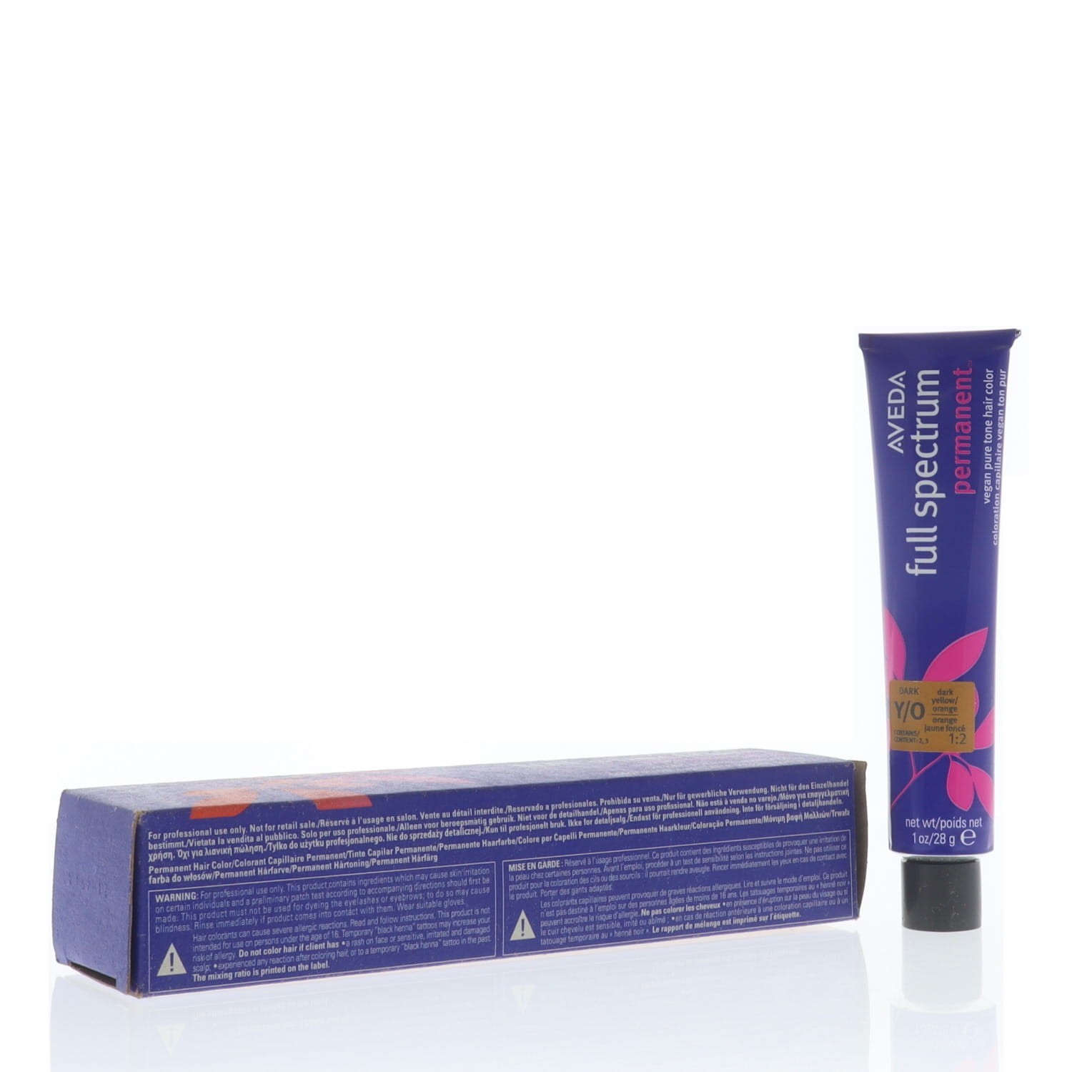 Aveda Full Spectrum Permanent Vegan Pure Tone Hair Color Dark Y/O 28g/1oz