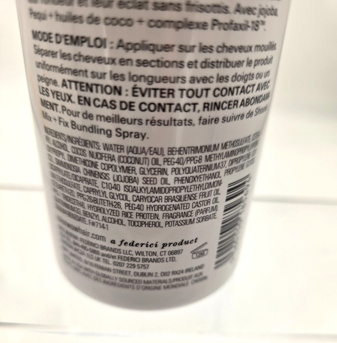 Curl Wow Flo-Etry Vital Natural Serum 10 oz Curly Hair Moisture Anti-Frizz Treat