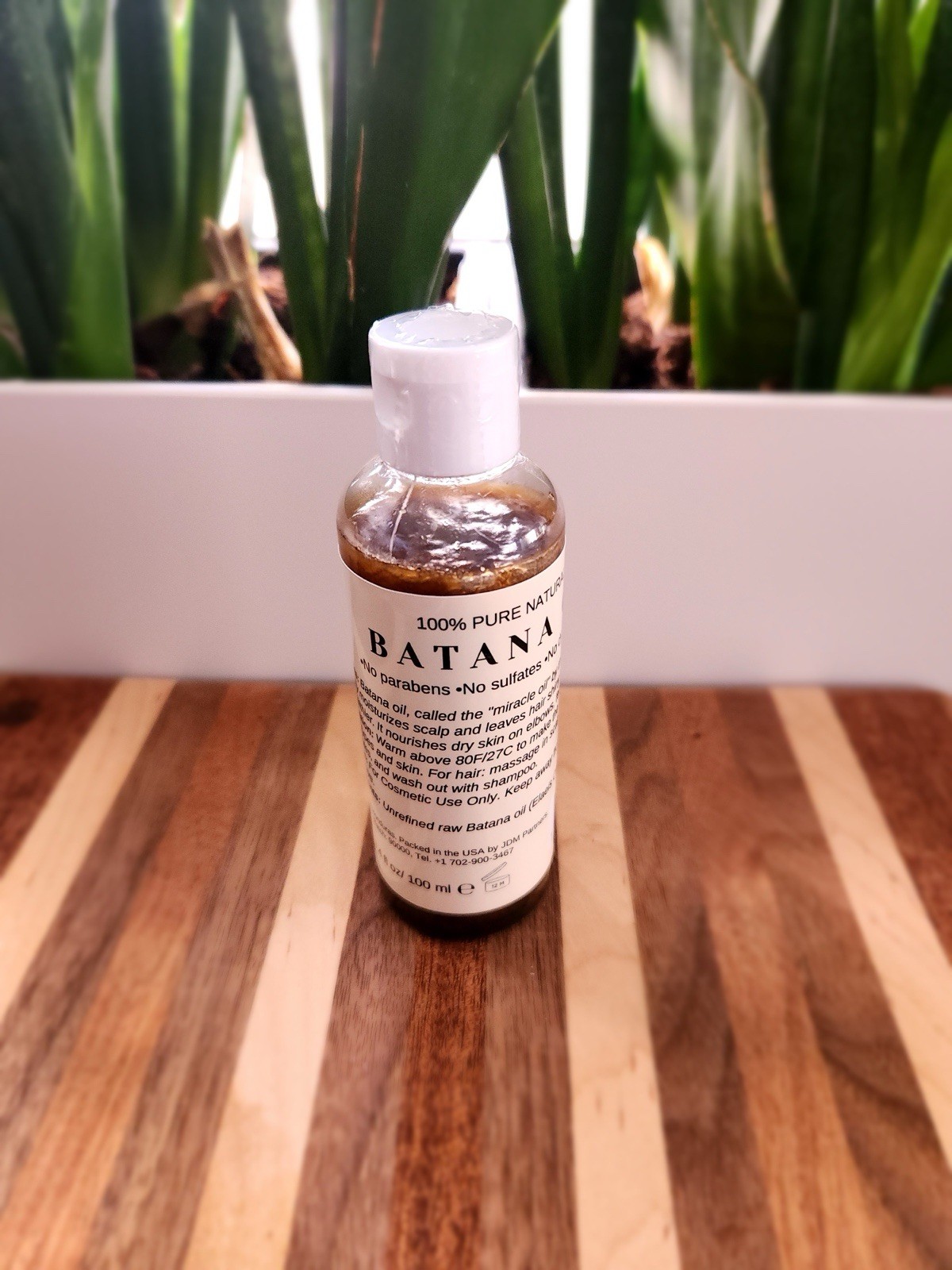 100% Organic Batana Oil from Honduras, natural hair growth 3.4 fl.oz/100ml