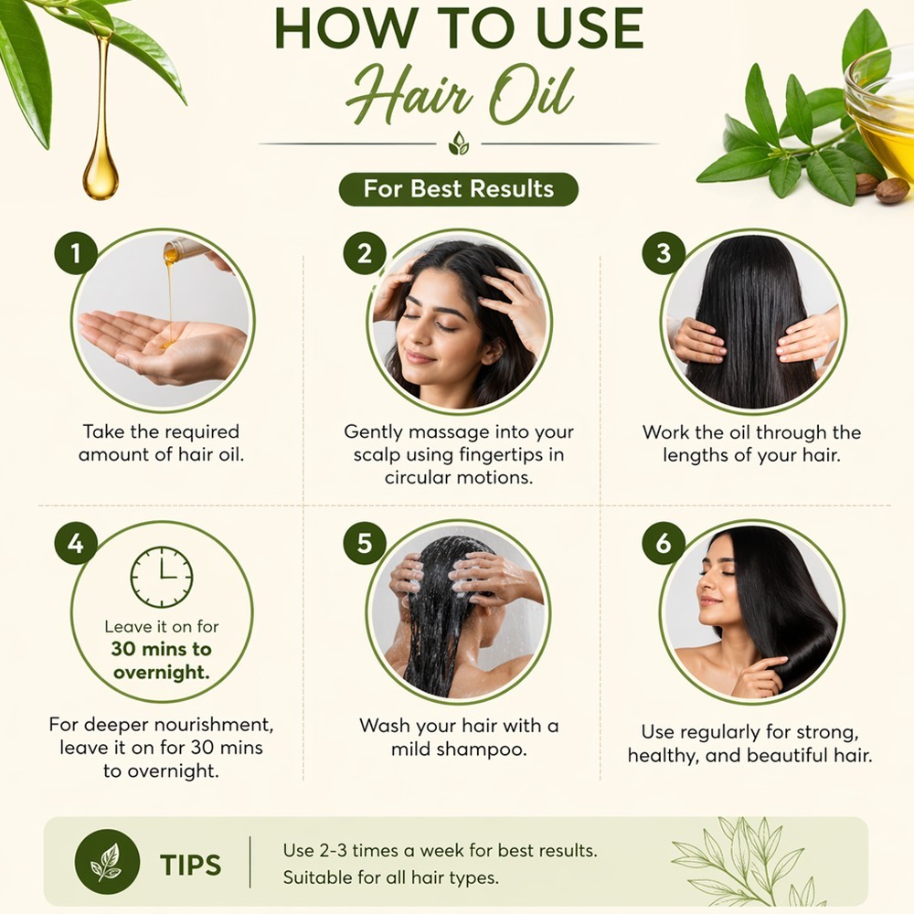Bhringraj Hair Oil with Amla for Hair Growth, Hair Fall Control Scalp Care 100ml