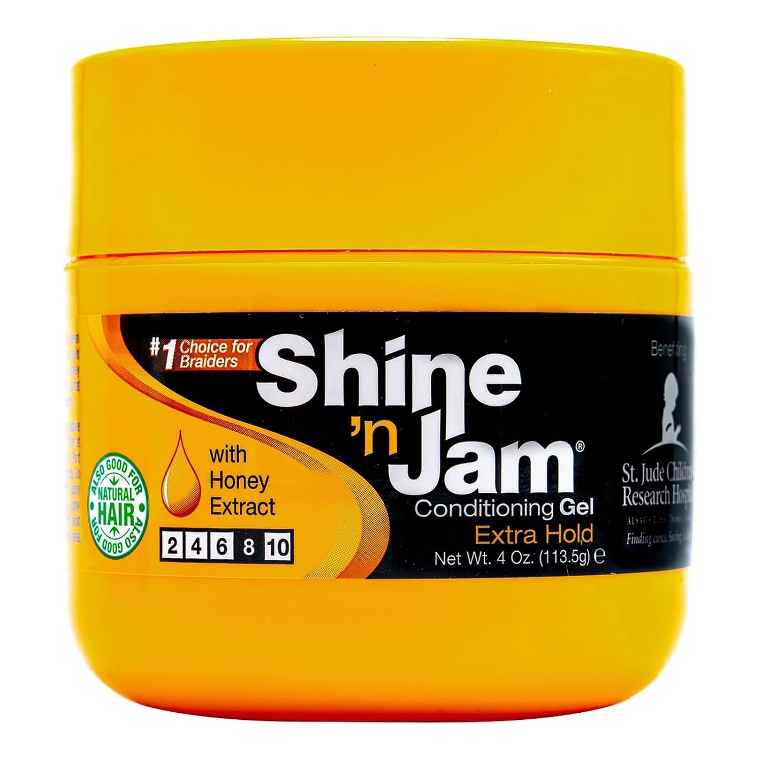 Ampro Shine ‘n Jam Conditioning Gel, Extra Hold, 4 Ounce