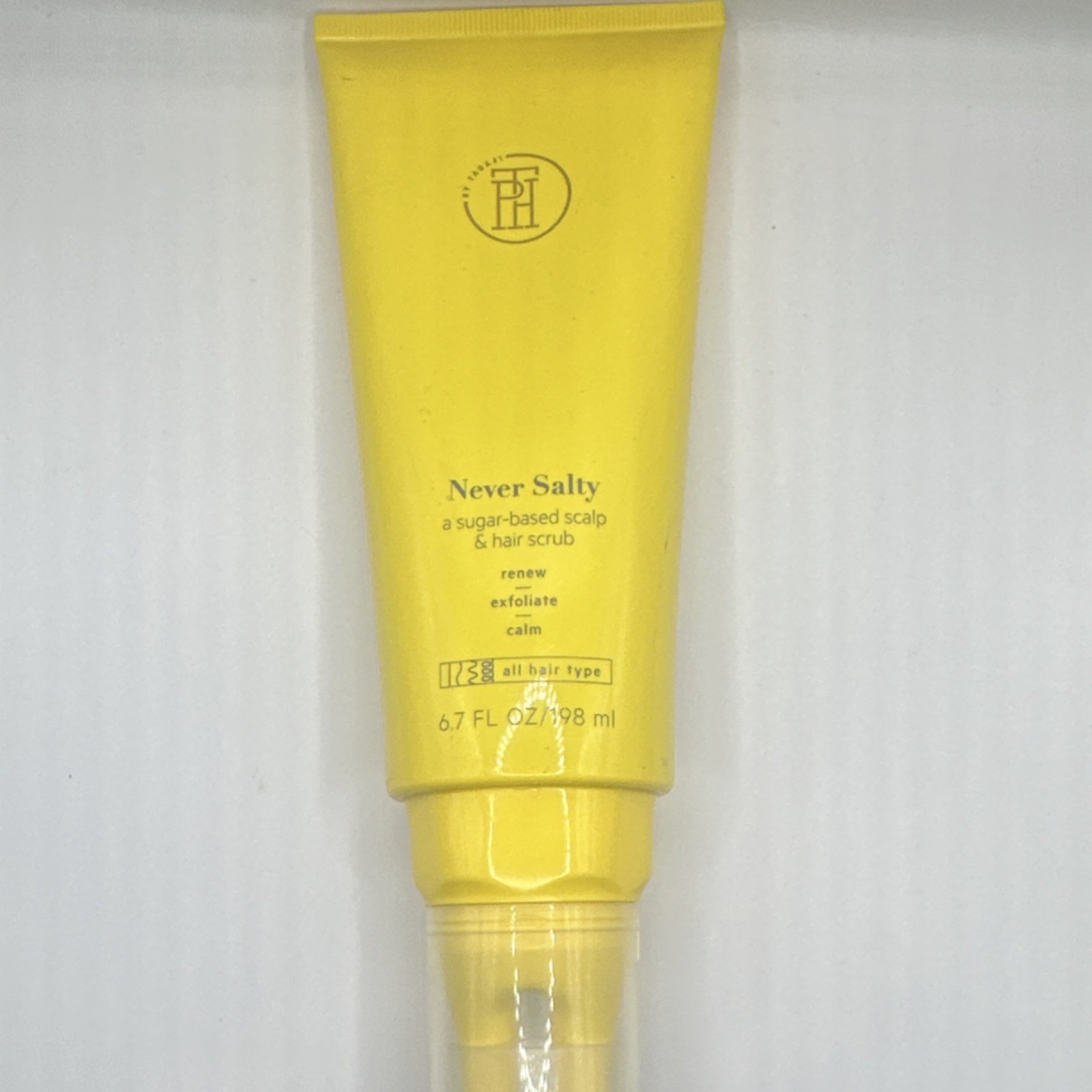 PH Never Salty Scalp & Hair Scrub Exfoliating Peppermint 6.7 fl oz/198 ml