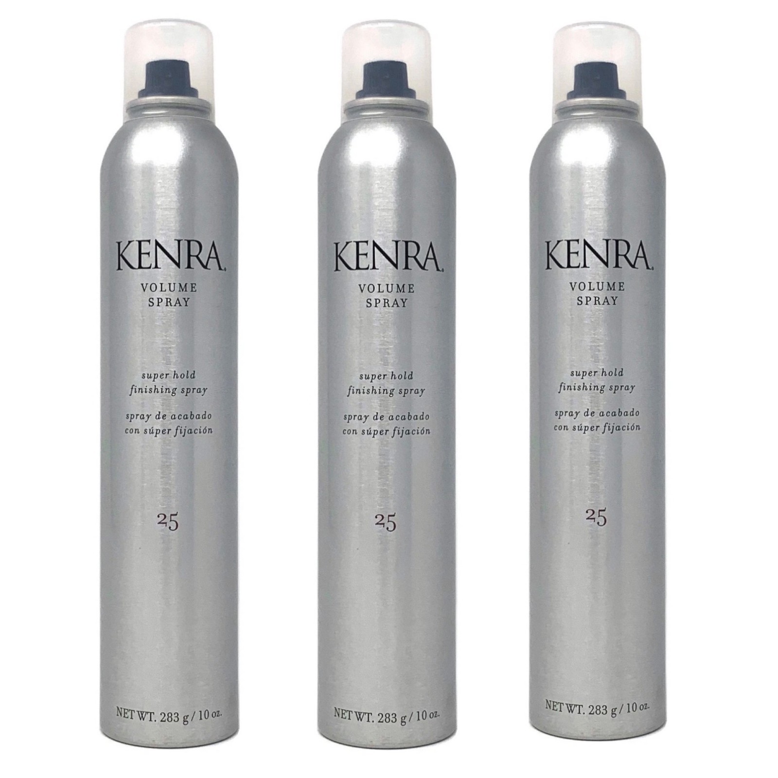 Kenra Professional Volume Spray 25 Super Hold Finishing Spray – 10 OZ (LOT OF 3)