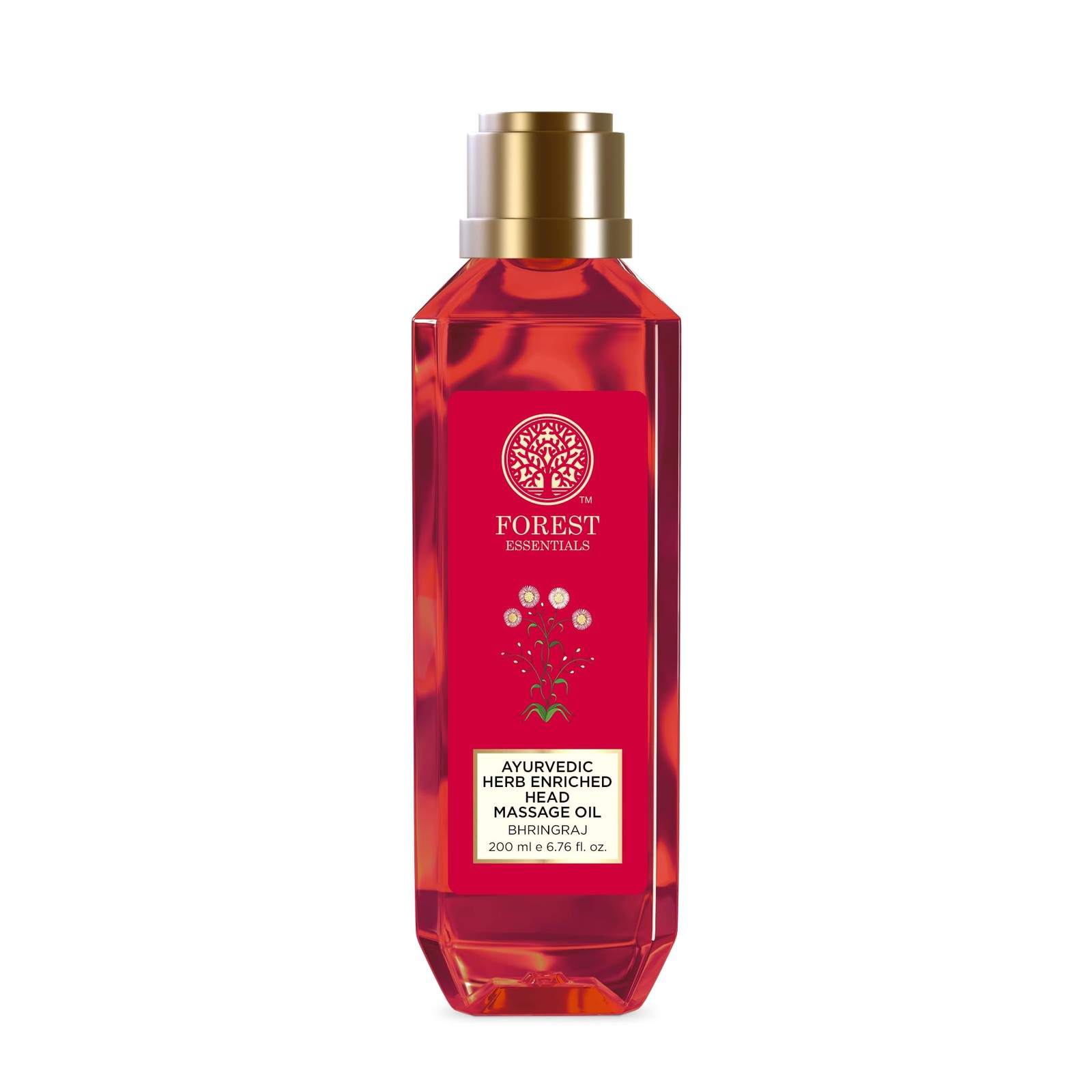 Forest Essentials Bhringraj Hair Oil | Ayurvedic Hair Growth & Dandruff Control