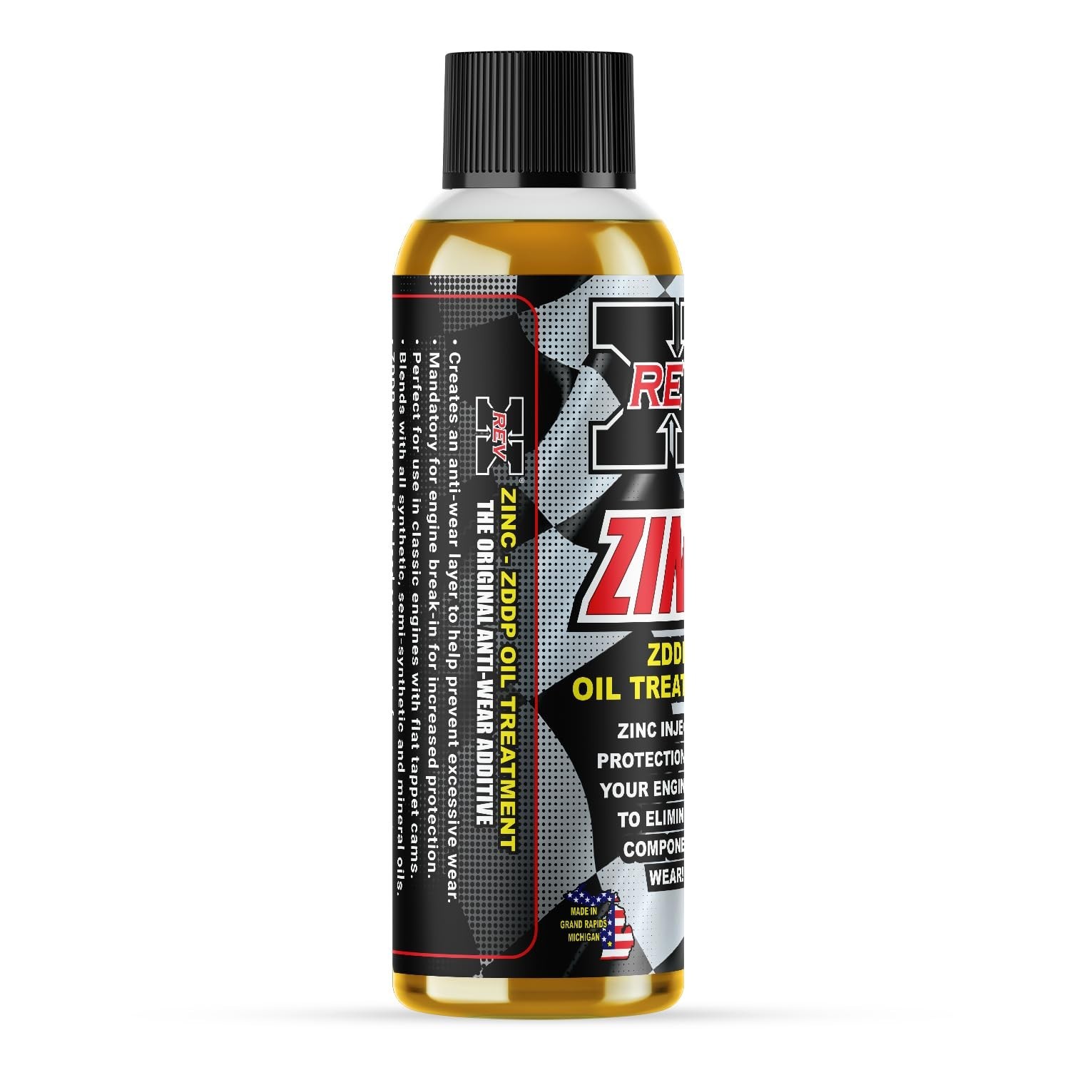 Zinc ZDDP Oil Additive – 2 fl. oz. (5 Pack) – Engine Protection & Performance Bo