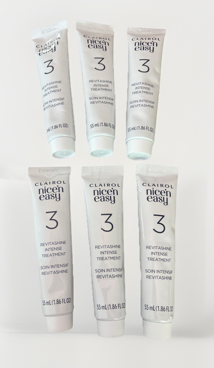 6 Tubes Clairol Nice N Easy CC + Colorseal Step 3 Conditioner 1.86 Fl Oz Each