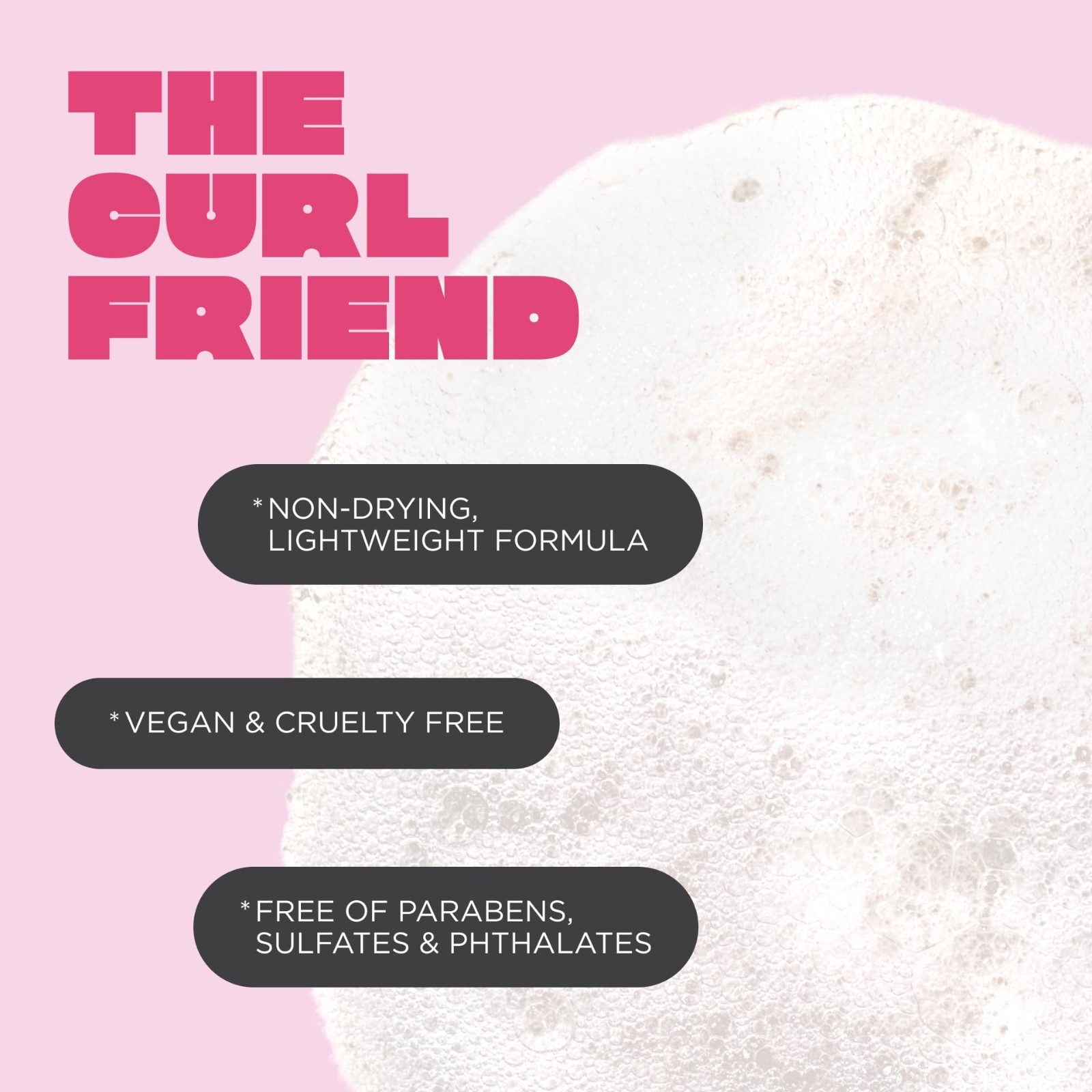 Curl Defining Gel-to-Foam Styler – High Hold, Coconut Oil & Shea Butter – 200 mL