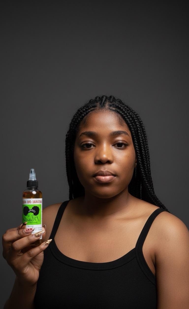 Madie Natural Oil Hair Growth,Oil Rosemary Tea Tree Mint 4 oz/120 ml