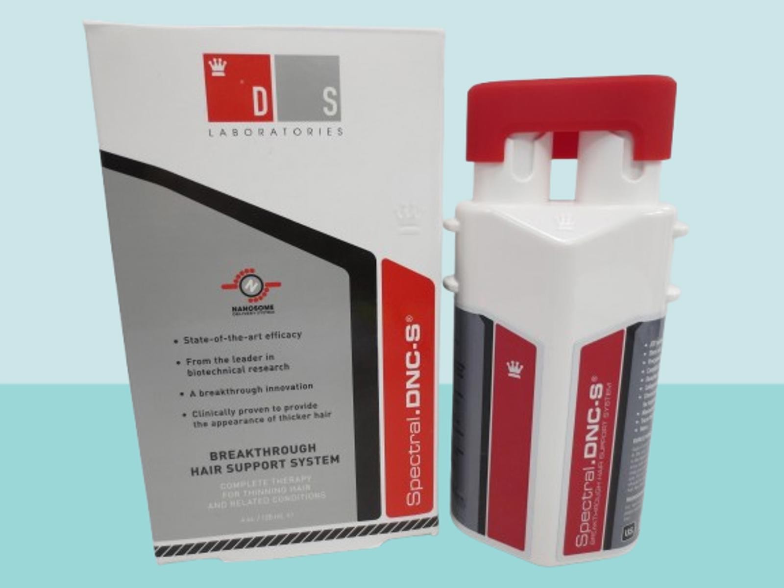 DS LABORATORIES BREAKTHROUGH HAIR SUPPORT SYSTEM FOR THINNING HAIR 4 OZ NWB