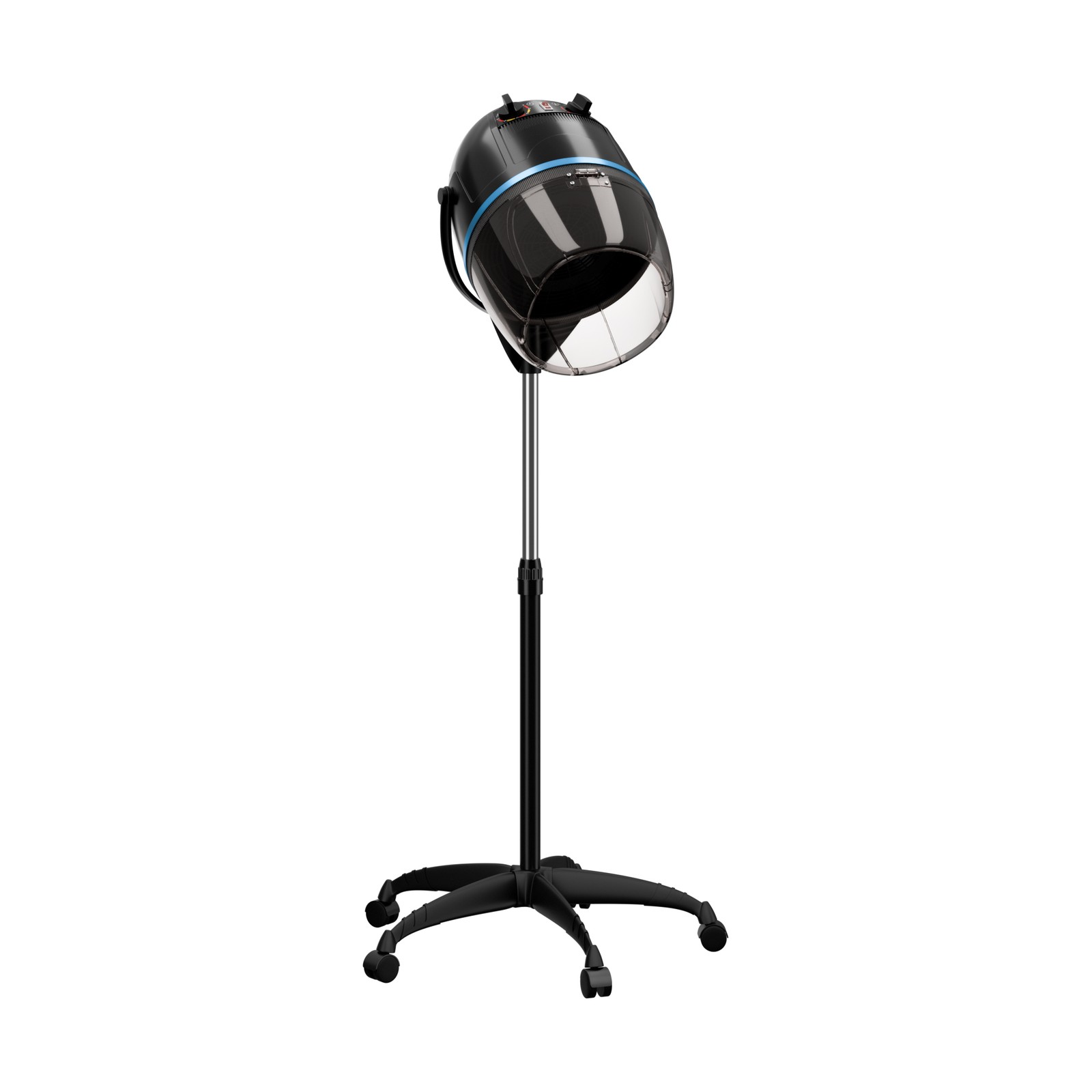 Professional Hairdryer Adjustable Hooded Stand Up Bonnet Hair Dryer with Wheels