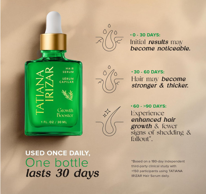 Hair Growth Serum Women Made in USA – Scalp Serum For Hair Growth Non-Greasy Bio