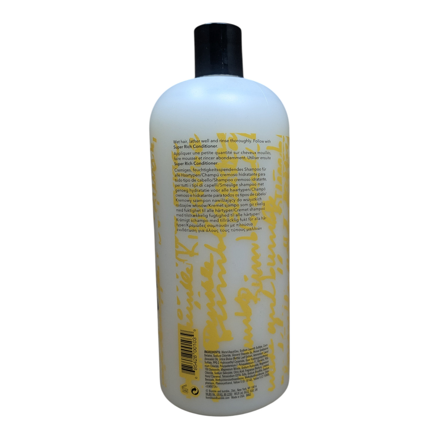 Bumble and bumble Bb Gentle Shampoo Creamy Cleanser – 33.8 FL OZ / 1 Liter