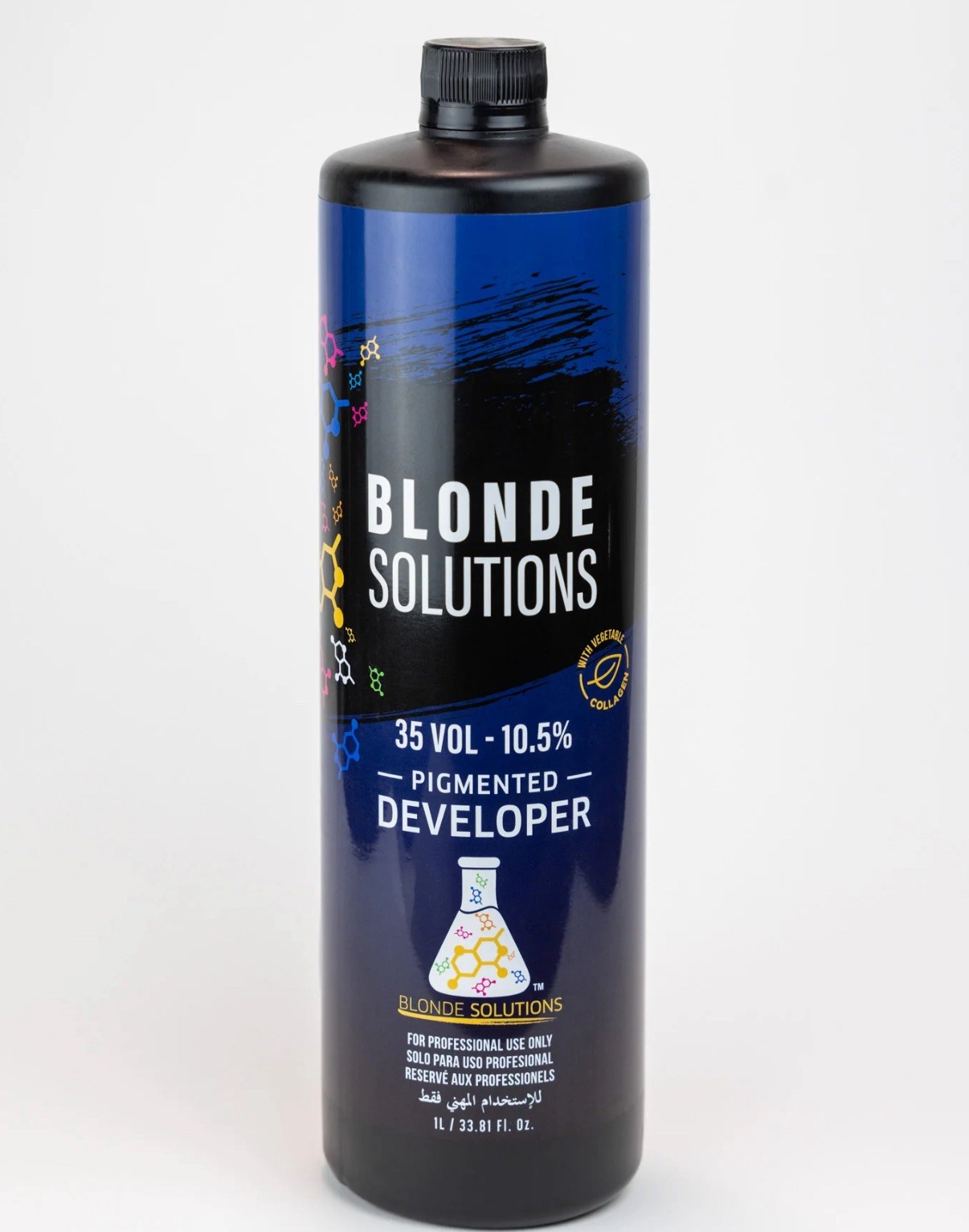 Blonde Solutions 35 vol 10.5% Pigmented Developer with Vegetable Collagen 1L