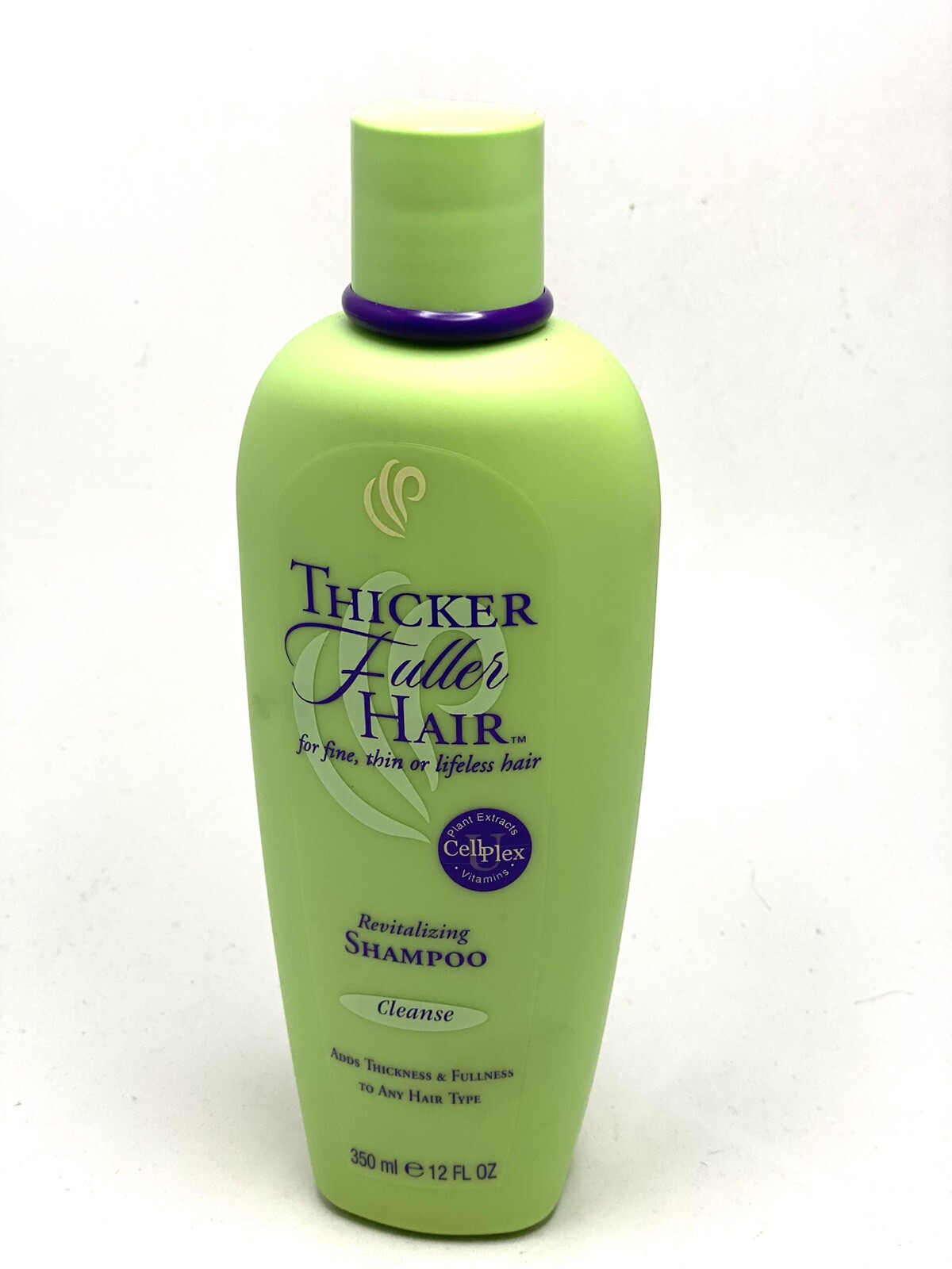 Thicker Fuller Hair Cell U Plex 12 Fl.oz Revitalizing Shampoo To Any Hair Type