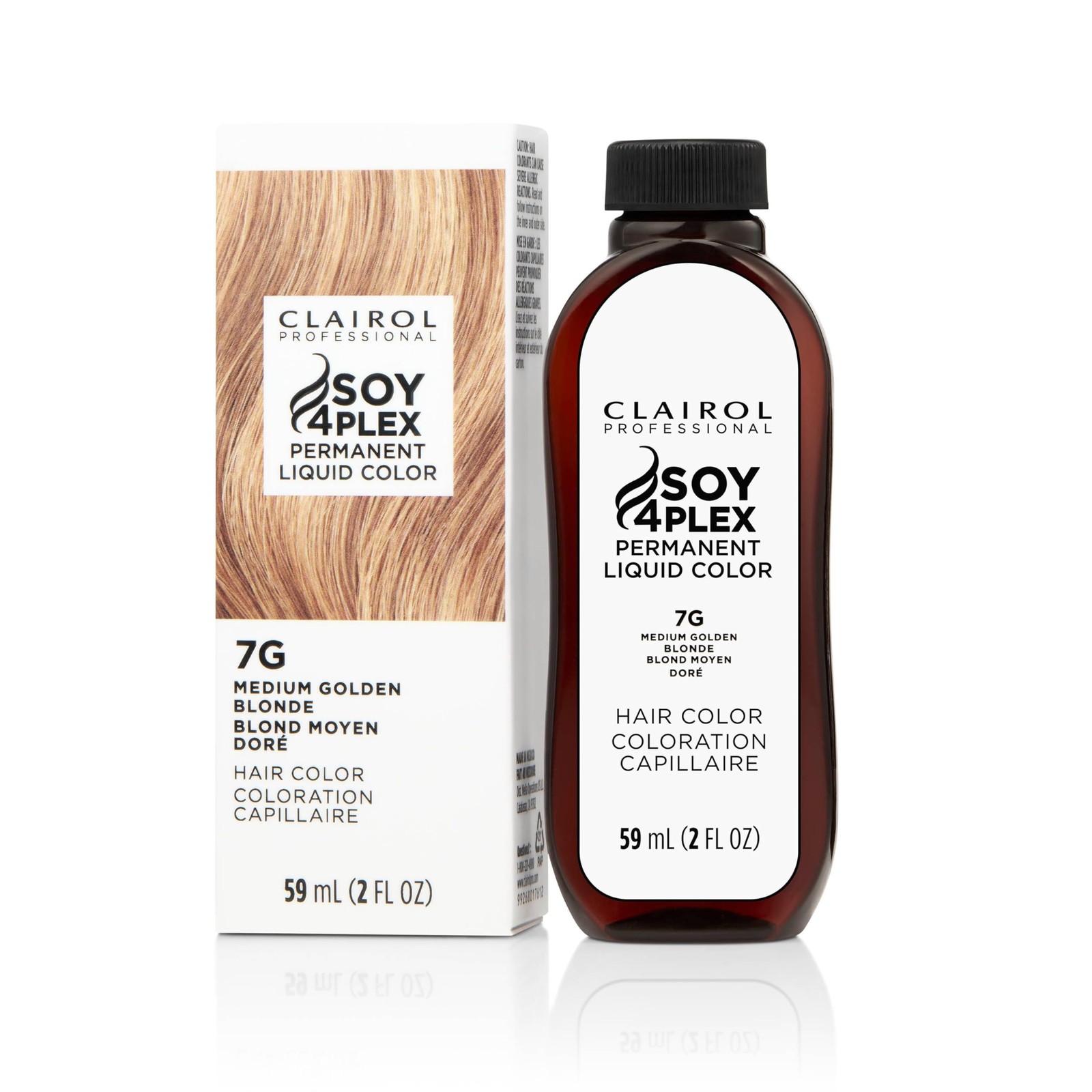 PACK OF 2 Clairol Professional Permanent Liquicolor 7G Medium Golden Blonde2 oz.