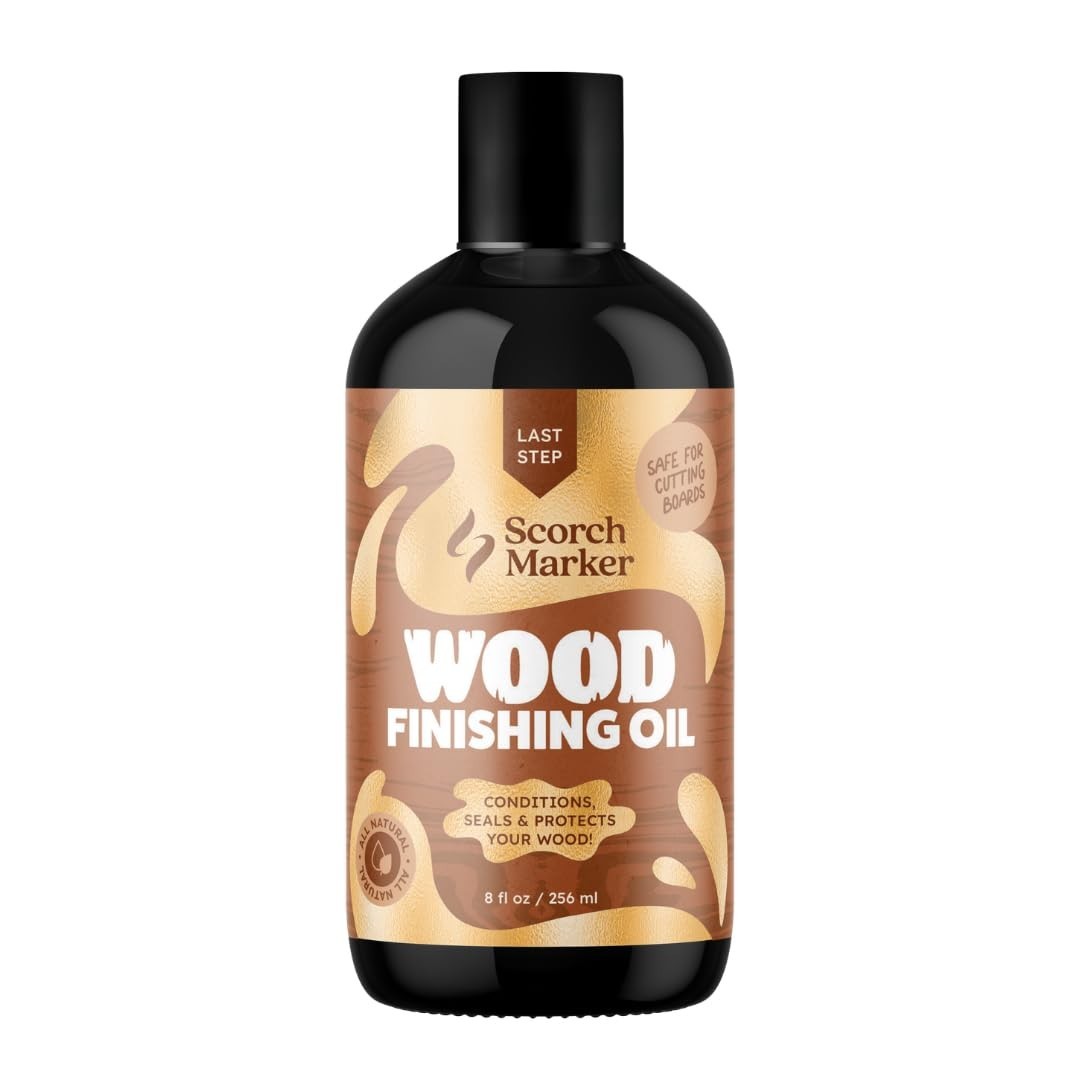 Food Safe Cutting Board Oil – Butcher Block & Wood Conditioner, 8oz, MCT Oil