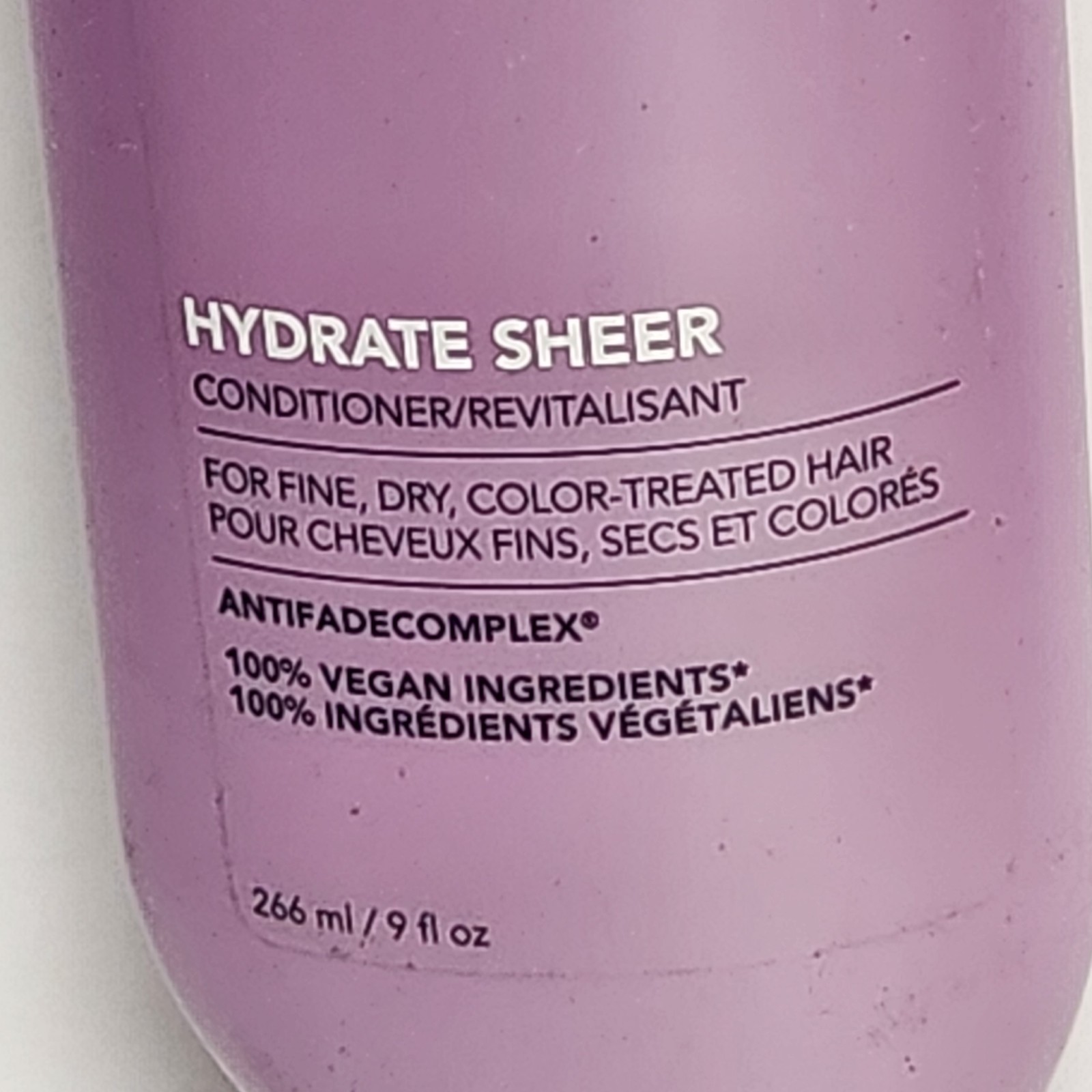 Pureology Hydrate Sheer Conditioner for Dry Color-Treated Hair 266ml/9fl oz New