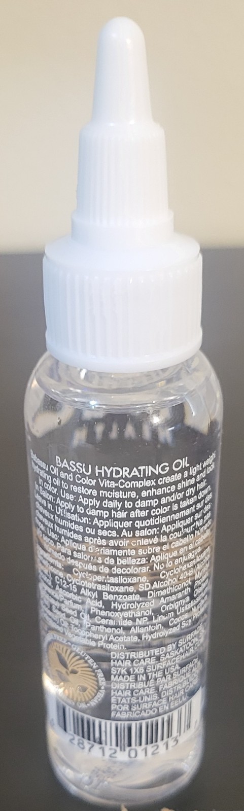 Surface Bassu Hydrating Oil 2 fl oz