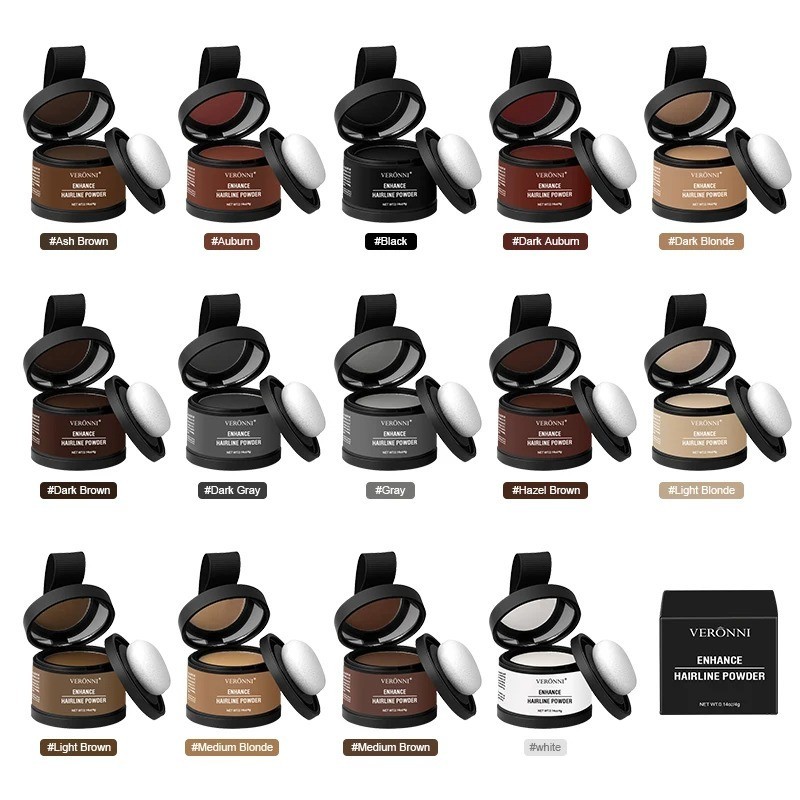 Hairline Powder Root Touch Up Instant Concealer for Thinning Hair Makeup