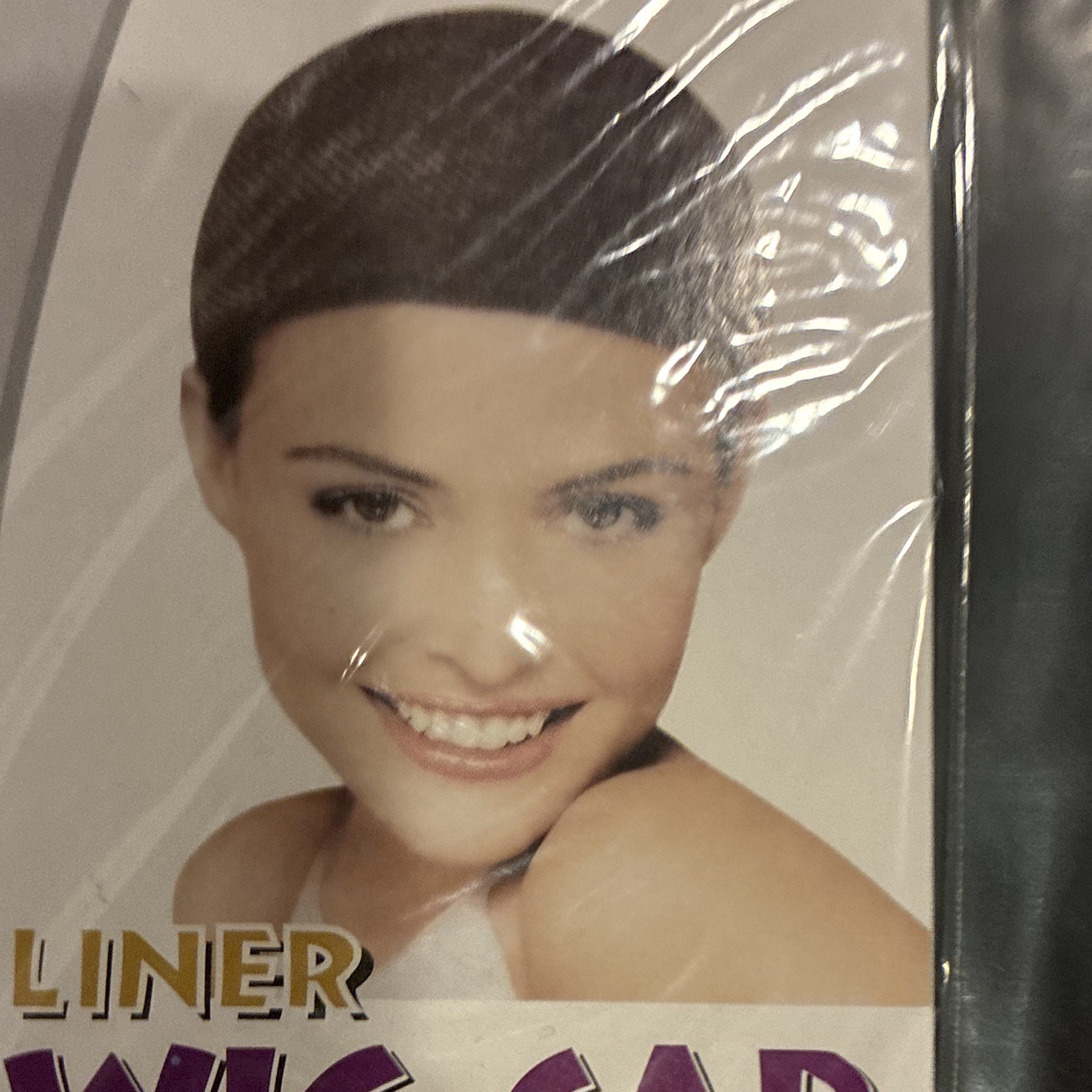 Women’s Black Wig Cap, Breathable Stretch Fabric, One Size, LH0215