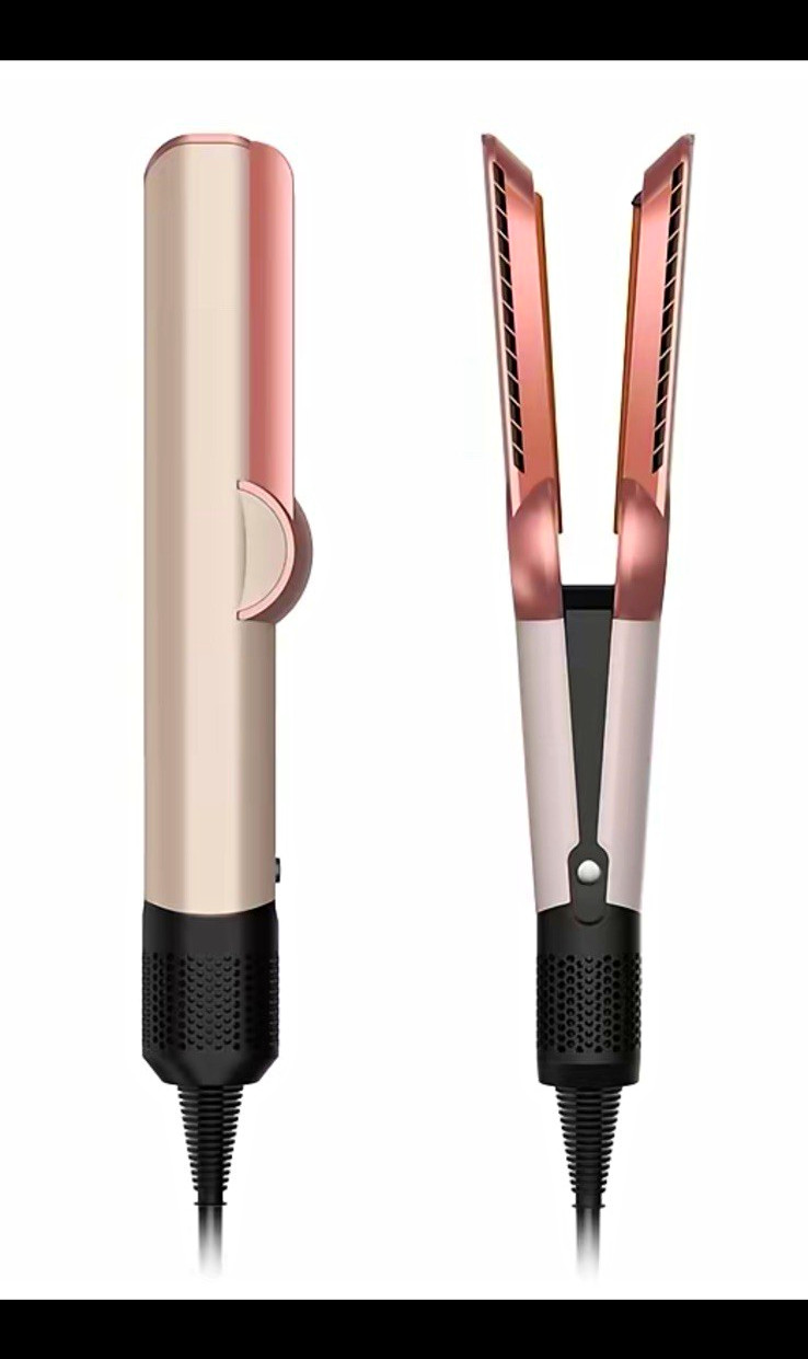 Pink Electric Hair Straightener Flat Iron Styling Tool for Unisex Adults