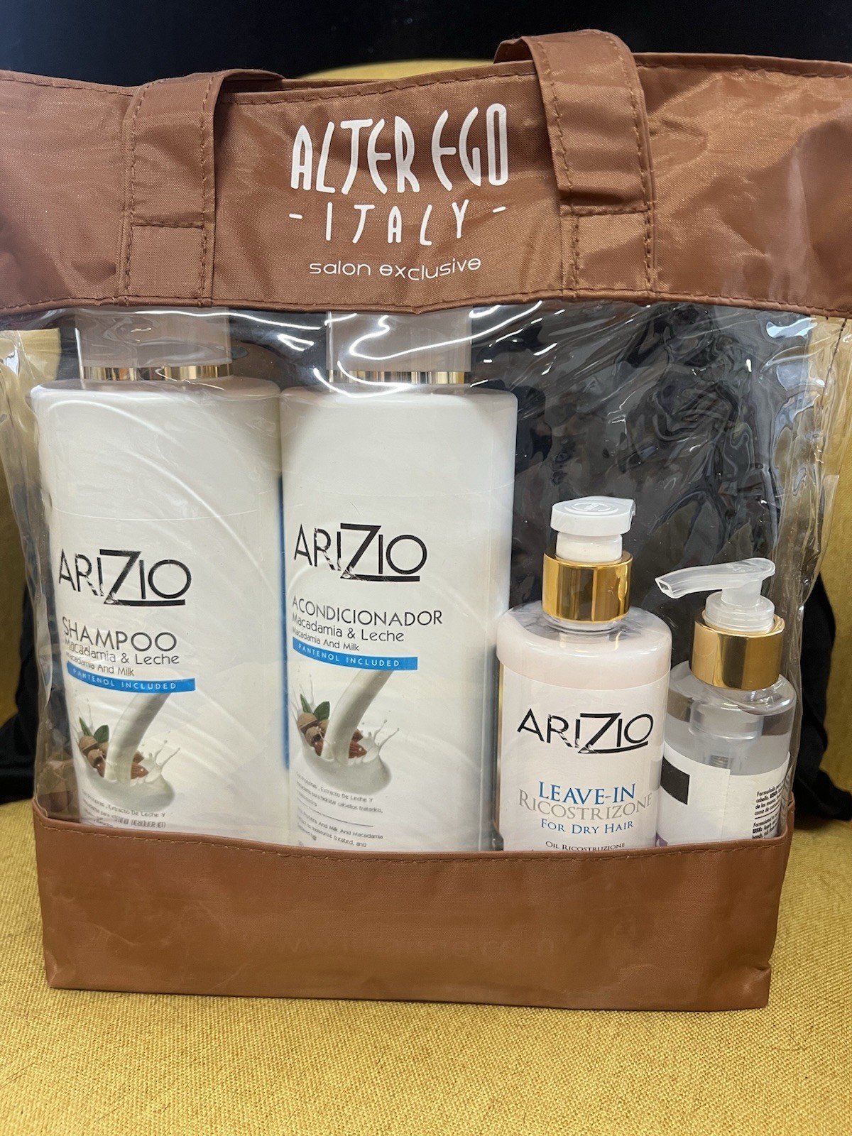 Alter Ego Italy Arizio Kit – Shampoo, Conditioner, Leave In & Serum