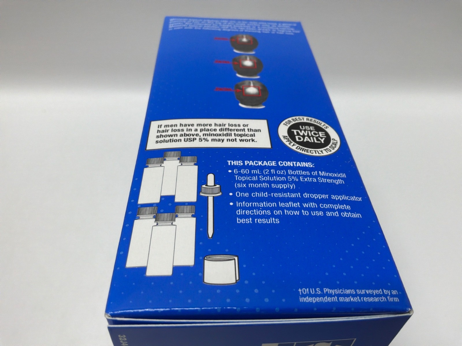 Kirkland Signature Minoxidil 5% Extra Strength 6 Month Supply, EXP DEC/2028