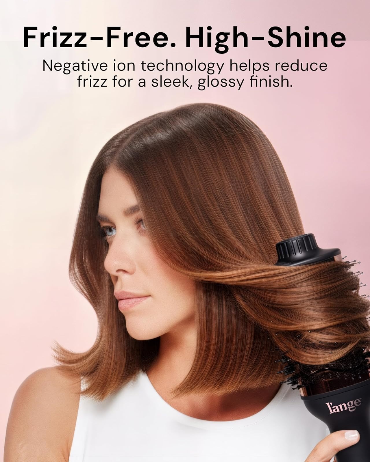 L’ANGE HAIR Le Volume 2-in-1 Titanium Blow Dryer Brush