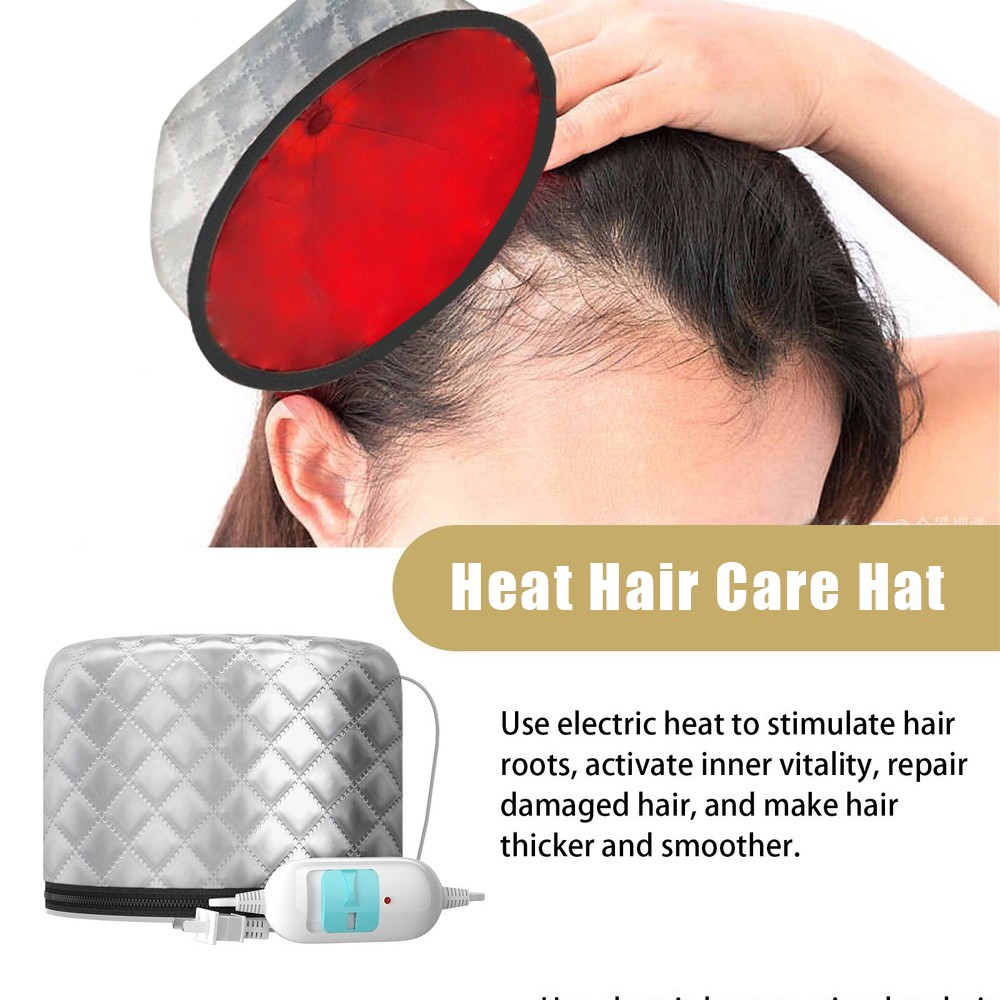 Electric Heating Hair Care Hat Hair Care Growth Regrowth Helmet Anti Loss Treat