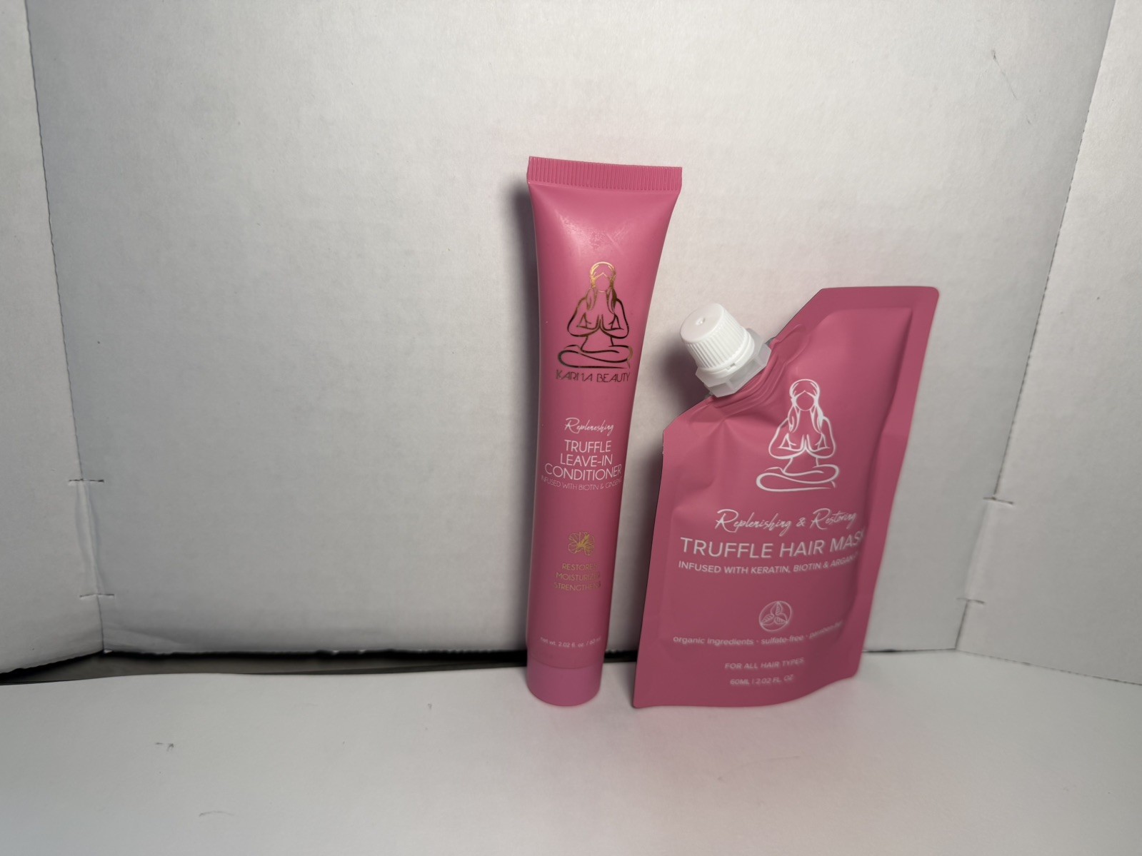 KARII Beauty Truffle Hair Care Set | Leave-In Conditioner + Hair Mask | New