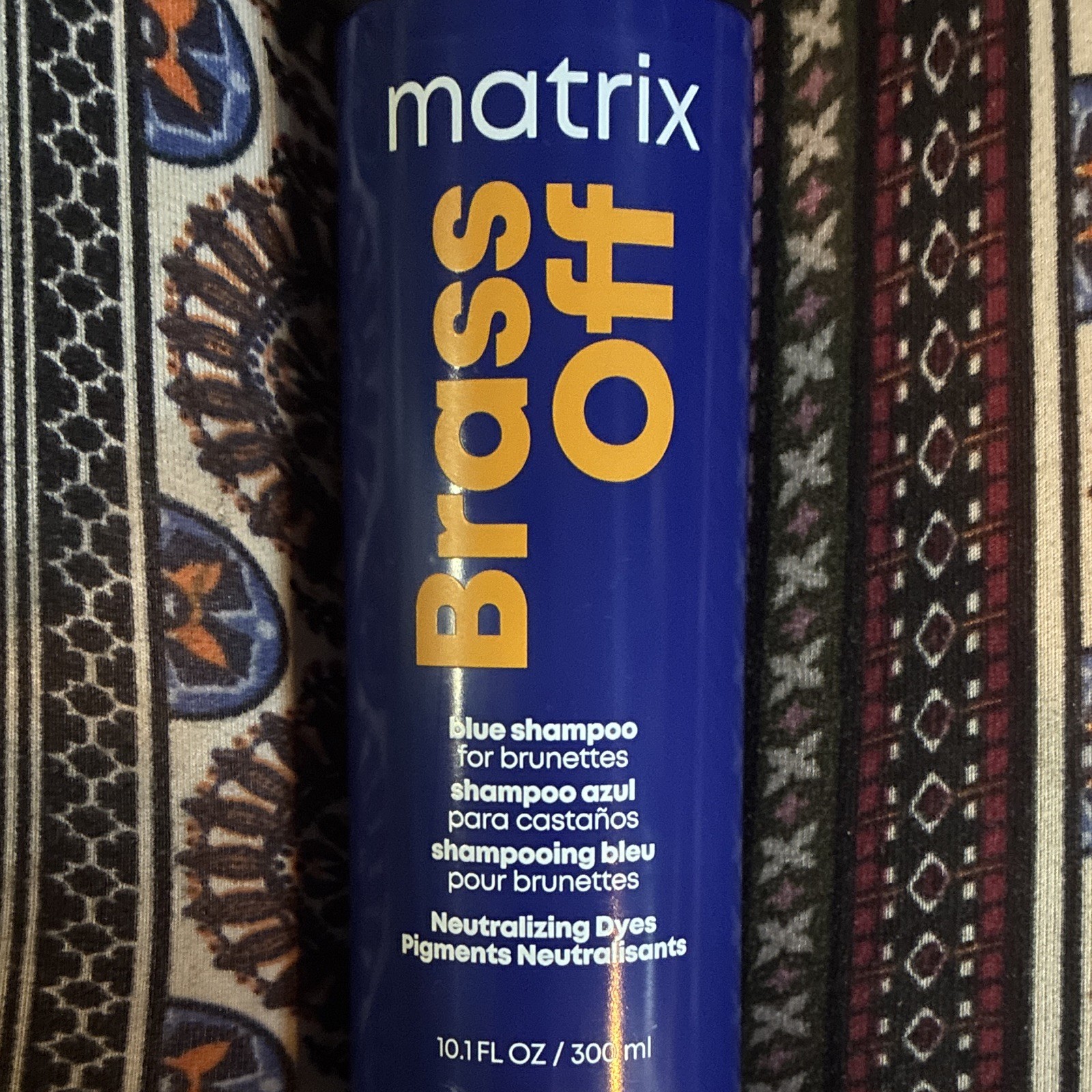 Matrix Brass Off Blue Shampoo, Brunette, 10.1 oz