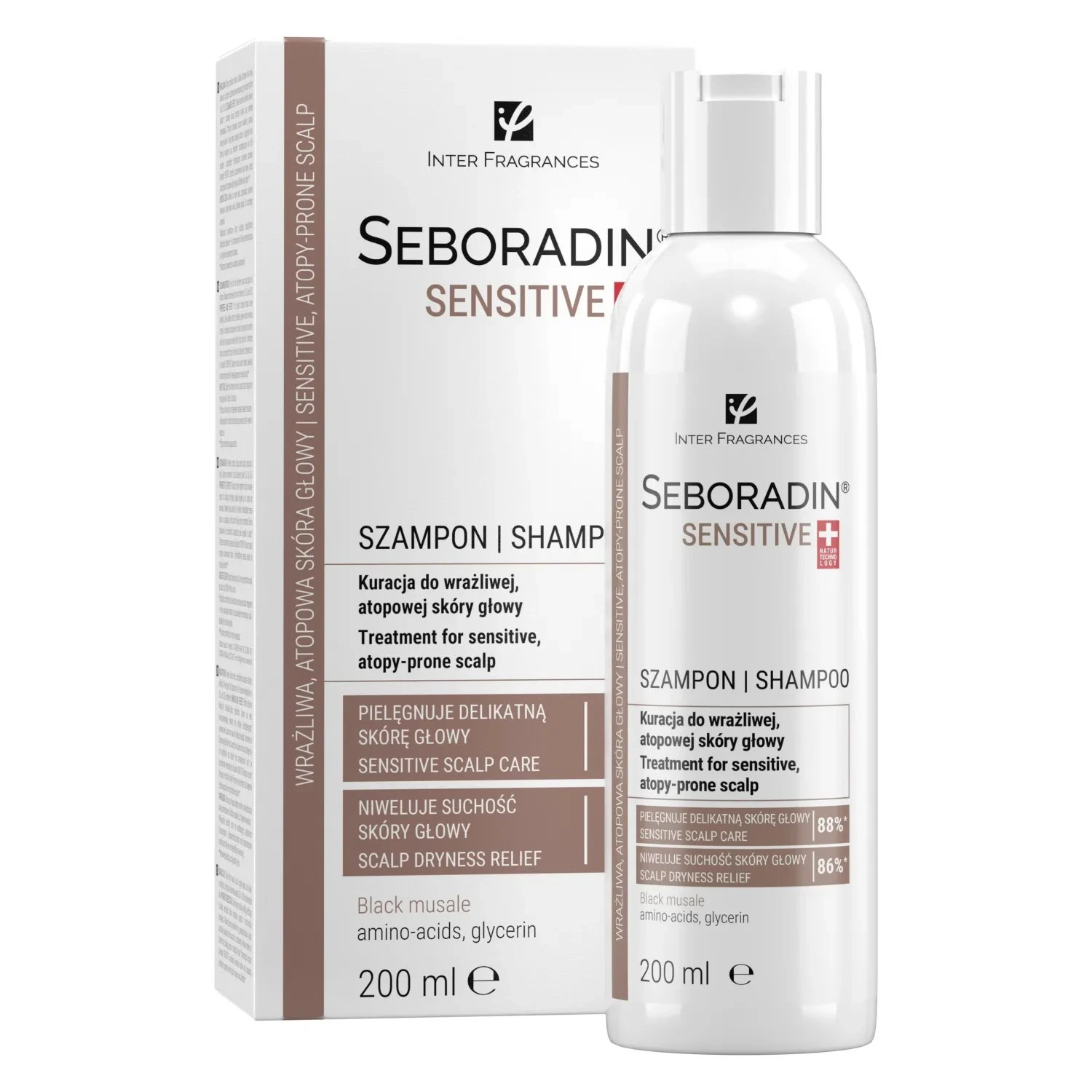 Seboradin Sensitive – Gentle Shampoo for Sensitive & Atopic Scalp – 200 ml