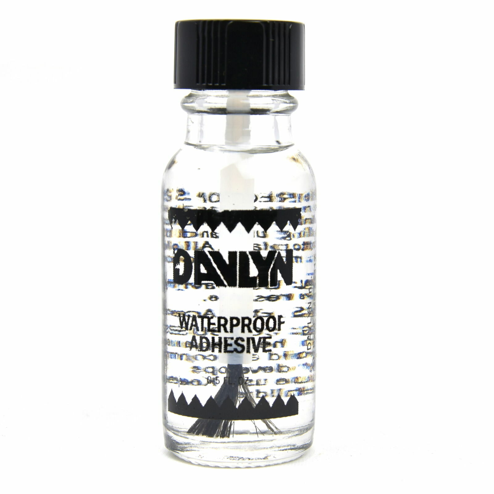 DAVLYN BLACK ADHESIVE ~ LACE WIGS & TOUPEE SUPER HOLD 1/2 OZ