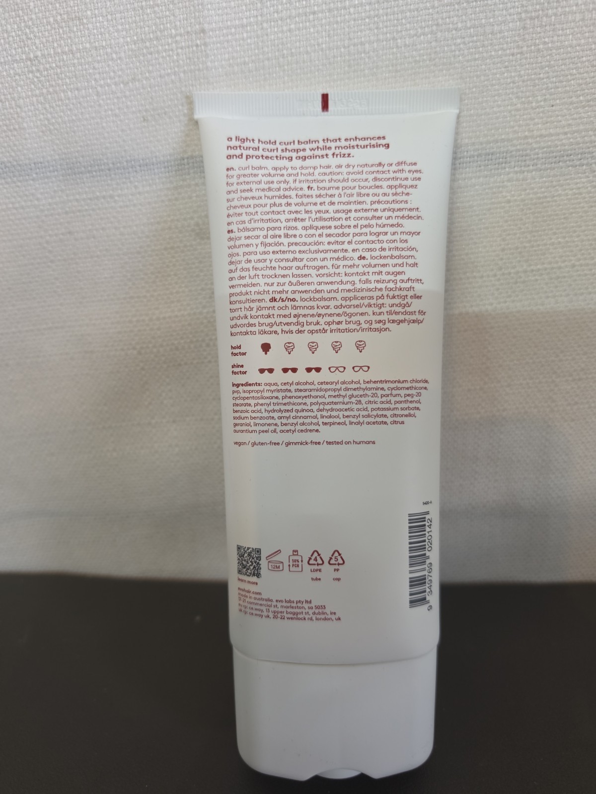 EVO Liquid Rollers Curl Balm 6.8oz / 200ml NEW