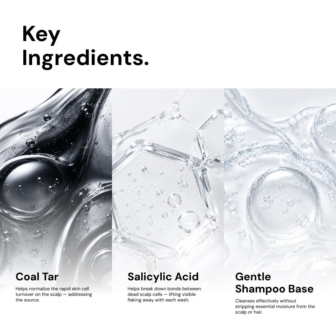 Salve Cosalic Anti Dandruff Shampoo 200ml Coal Tar Salicylic Acid Solution
