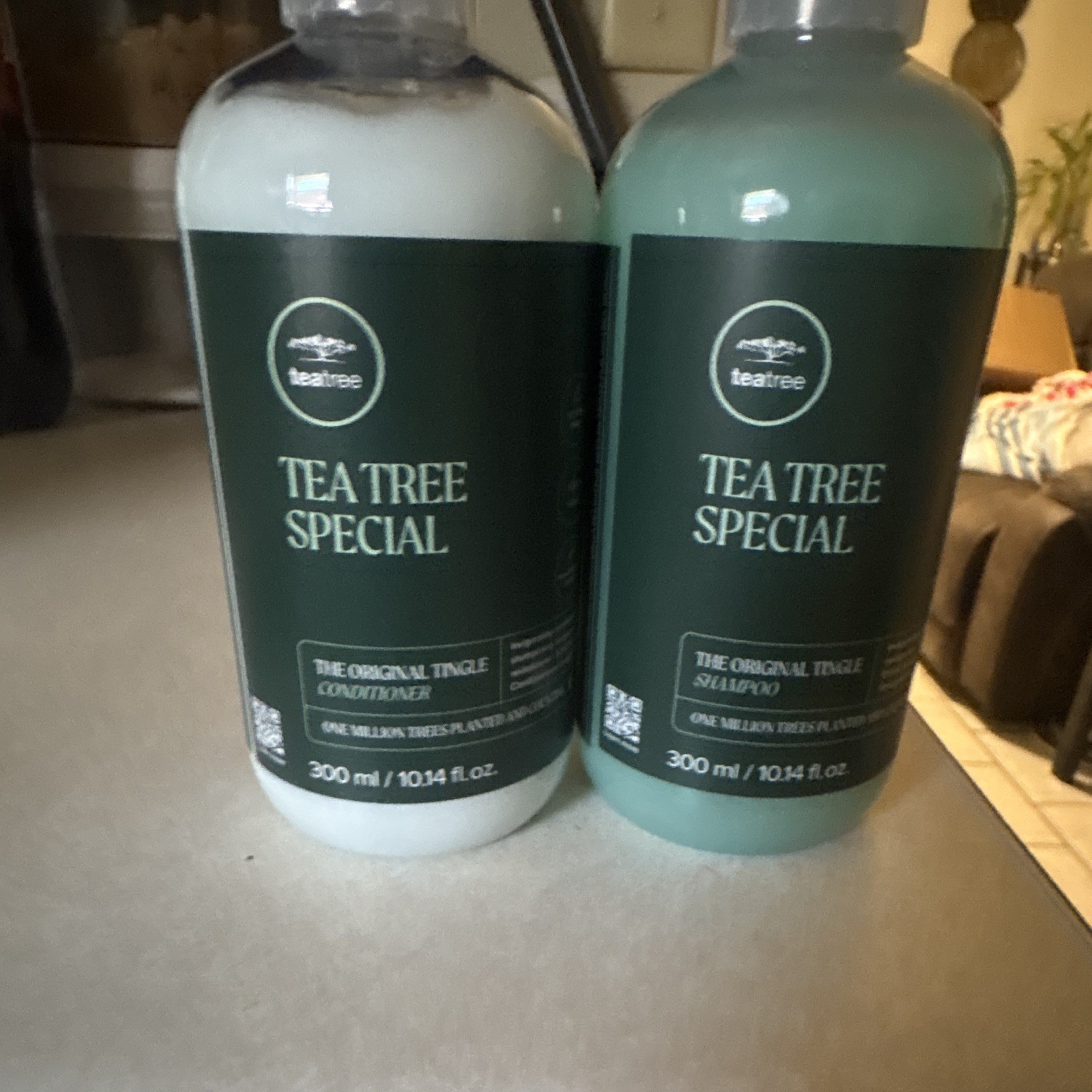 Tea Tree Special Tingle Shampoo & Conditioner Tea Tree Scent 10.14 fl oz