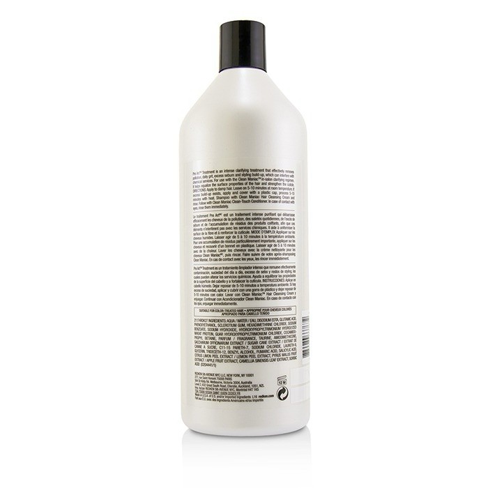 Redken Clean Maniac Clarifying Cream Shampoo All Hair Types 33.8 fl oz