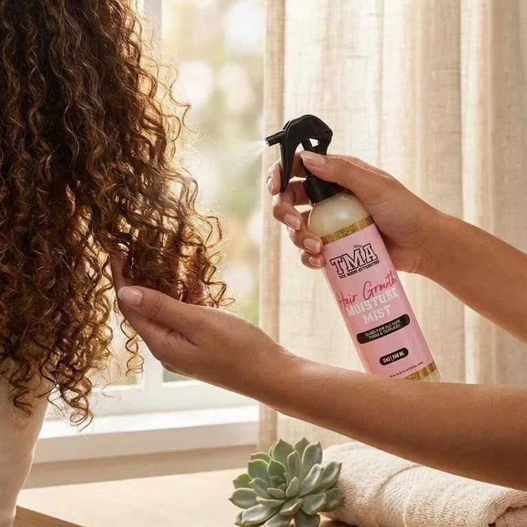 TMA The Mane Attraction Hair Growth Moisture Mist Spray All Hair Types 8 oz