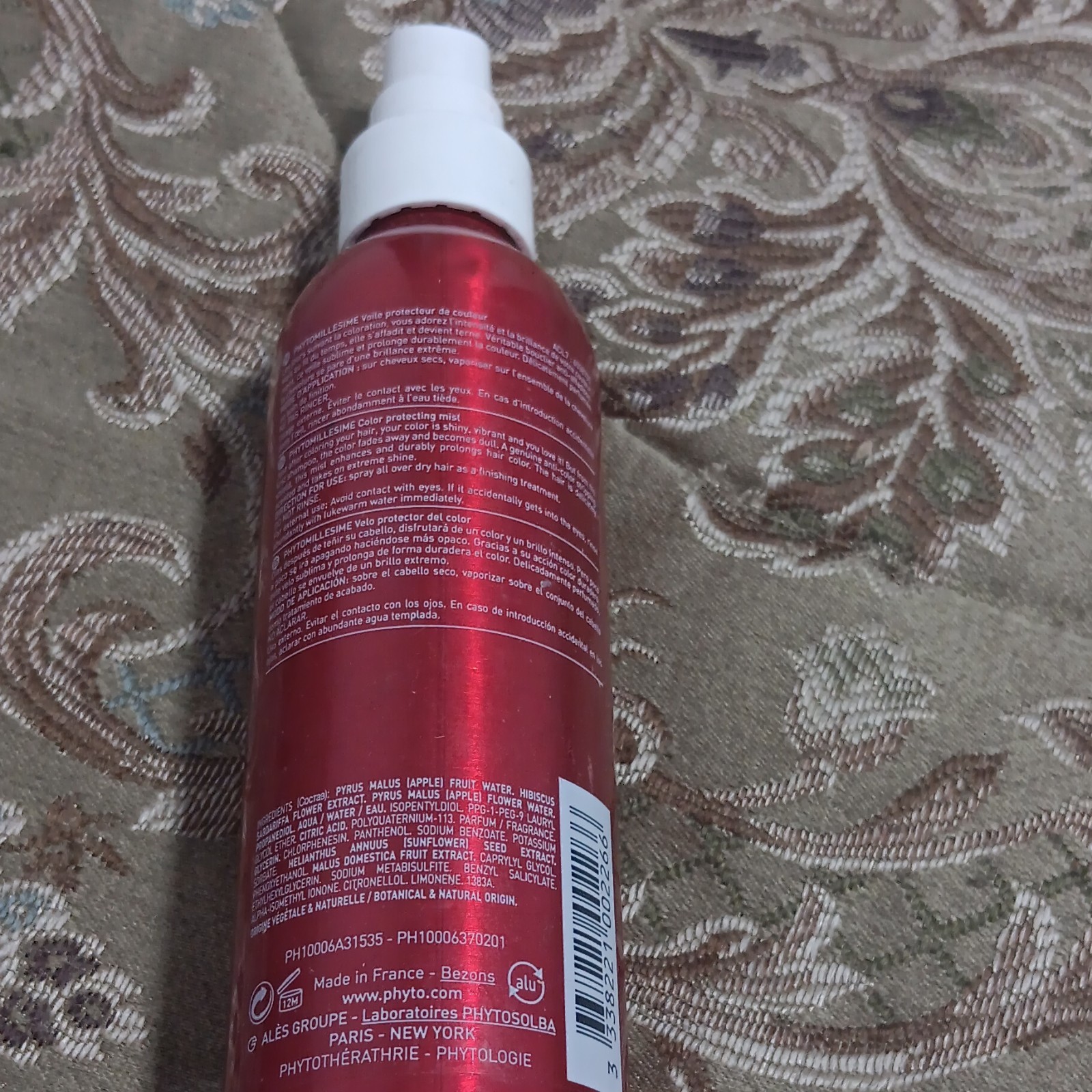PHYTO Phytomillesime Color Protecting Mist Leave-In Color-Treated Hair 150 ml