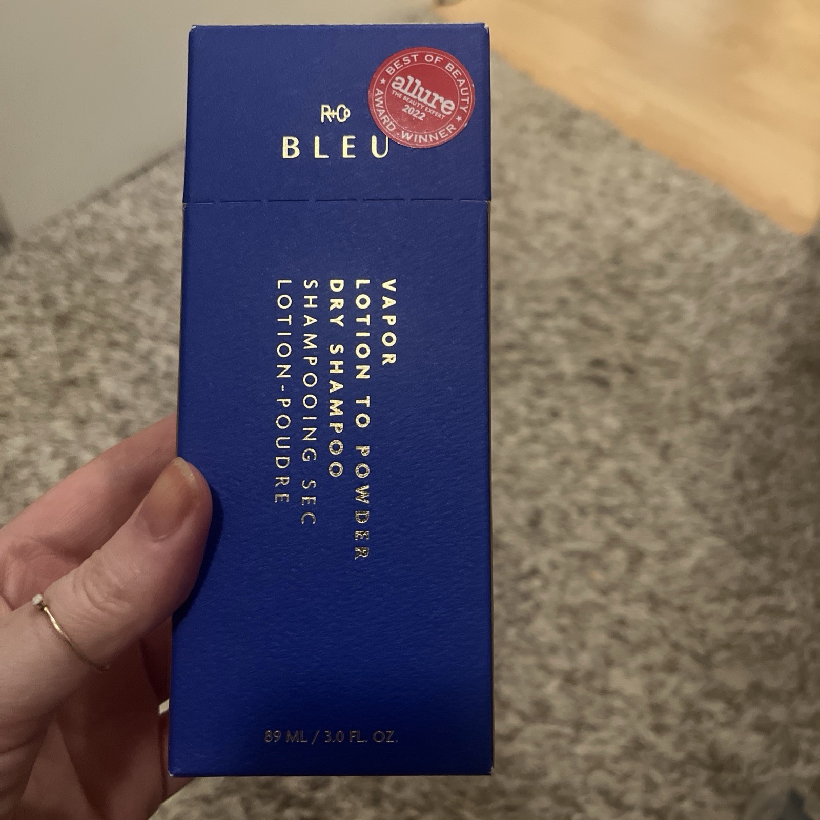 R+Co BLEU Vapor Lotion-to-Powder Dry Shampoo Vegan UV 3.0 fl oz Unisex