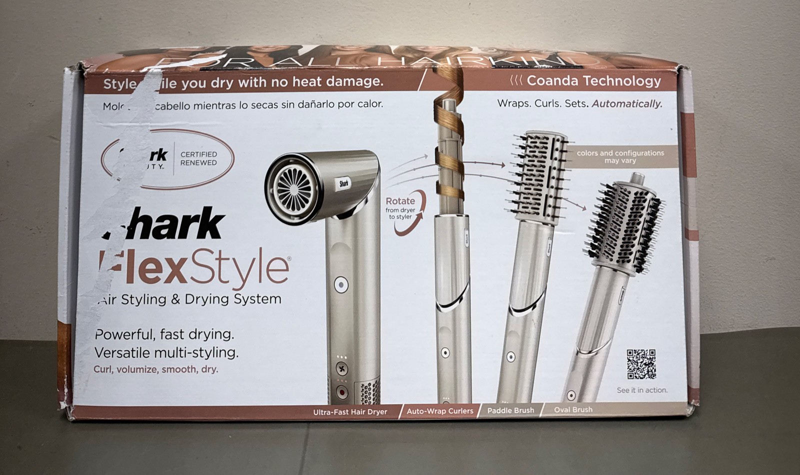 Shark HD430REF (Refurbished) FlexStyle Air Styling & Drying System, Powerful H 2