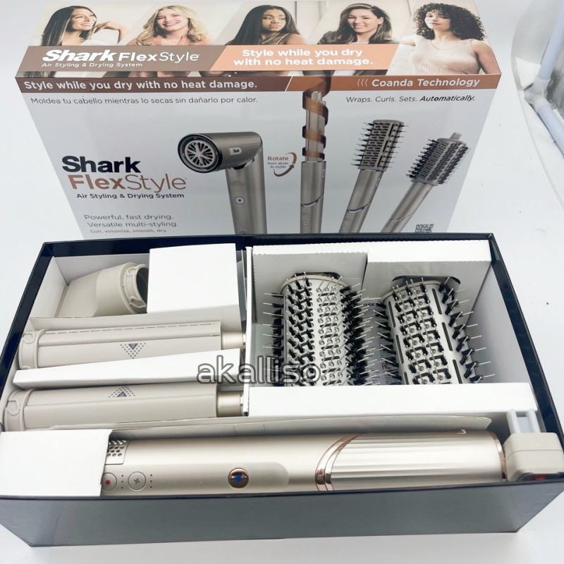 NEW Shark HD430 FlexStyle Air Styling Drying Powerful Hair Blow System Stone US